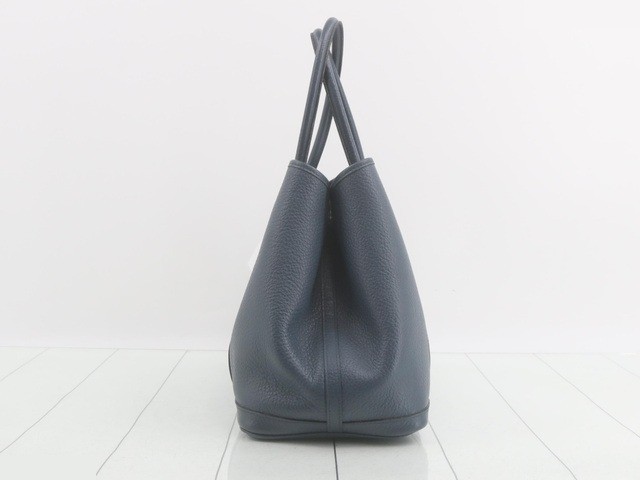 Garden Party, T-stamped, Negonda leather, blue, silver hardware. — view 3