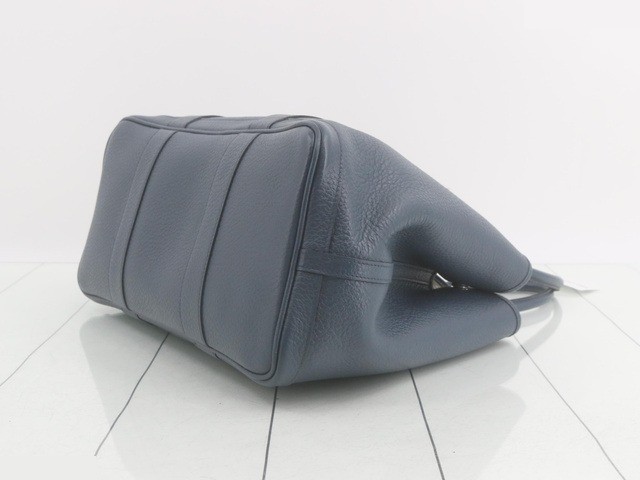 Garden Party, T-stamped, Negonda leather, blue, silver hardware. — view 6