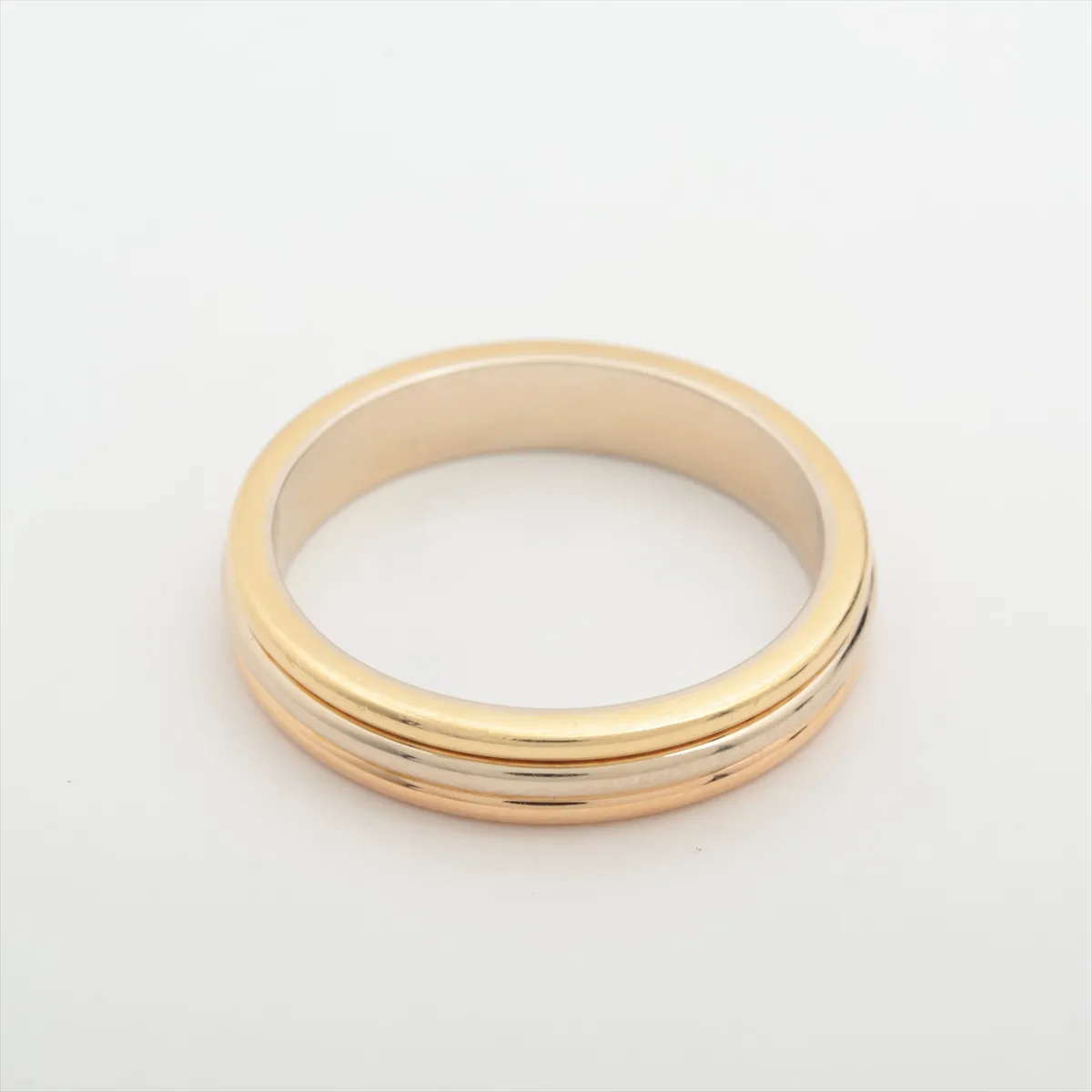 Three Color Ring 750(YG×PG×WG) 5.0g 55 D28665 — view 2