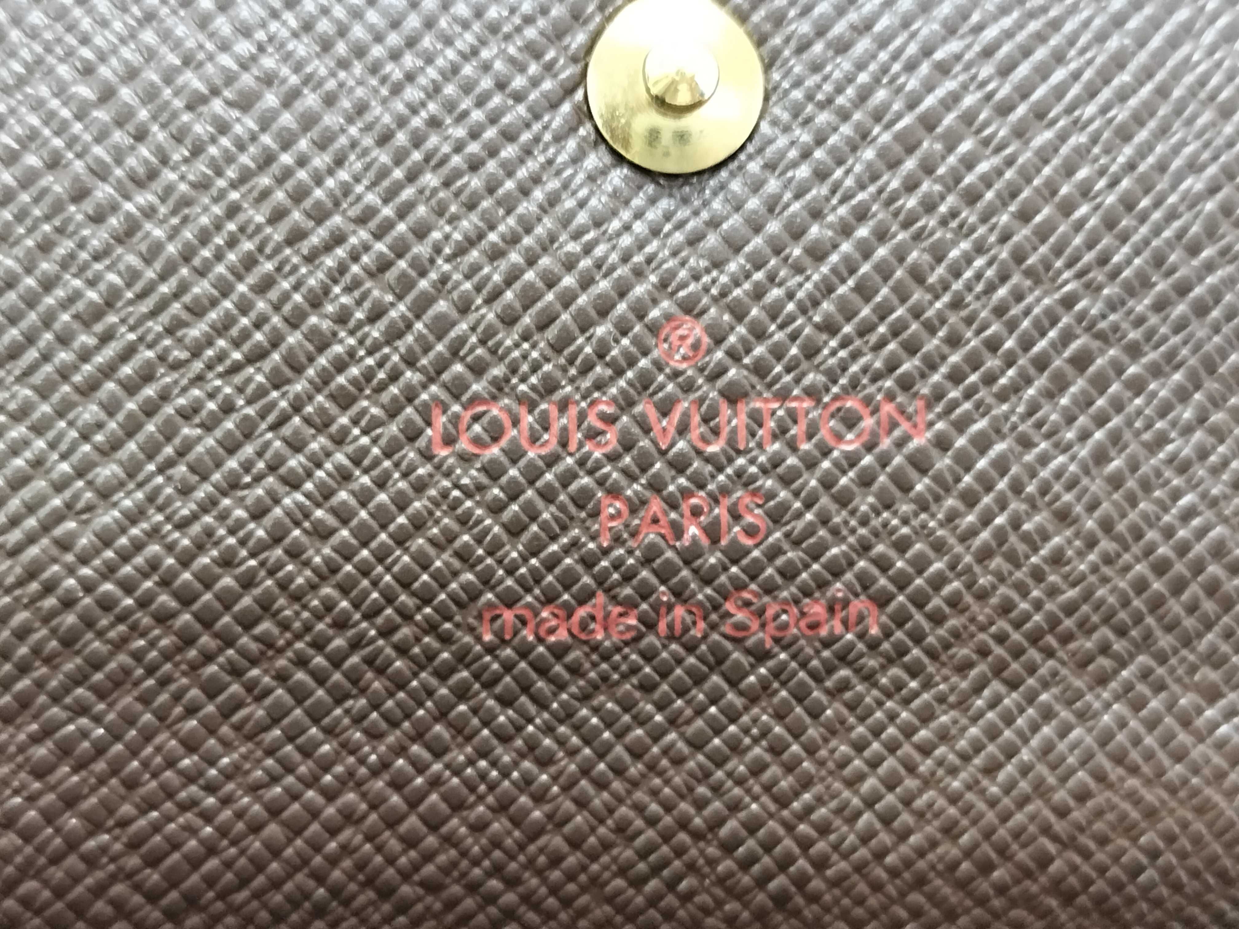 Damier LV Damier Portefeuille Sarah Long Wallet N61734 Wallet — view 14