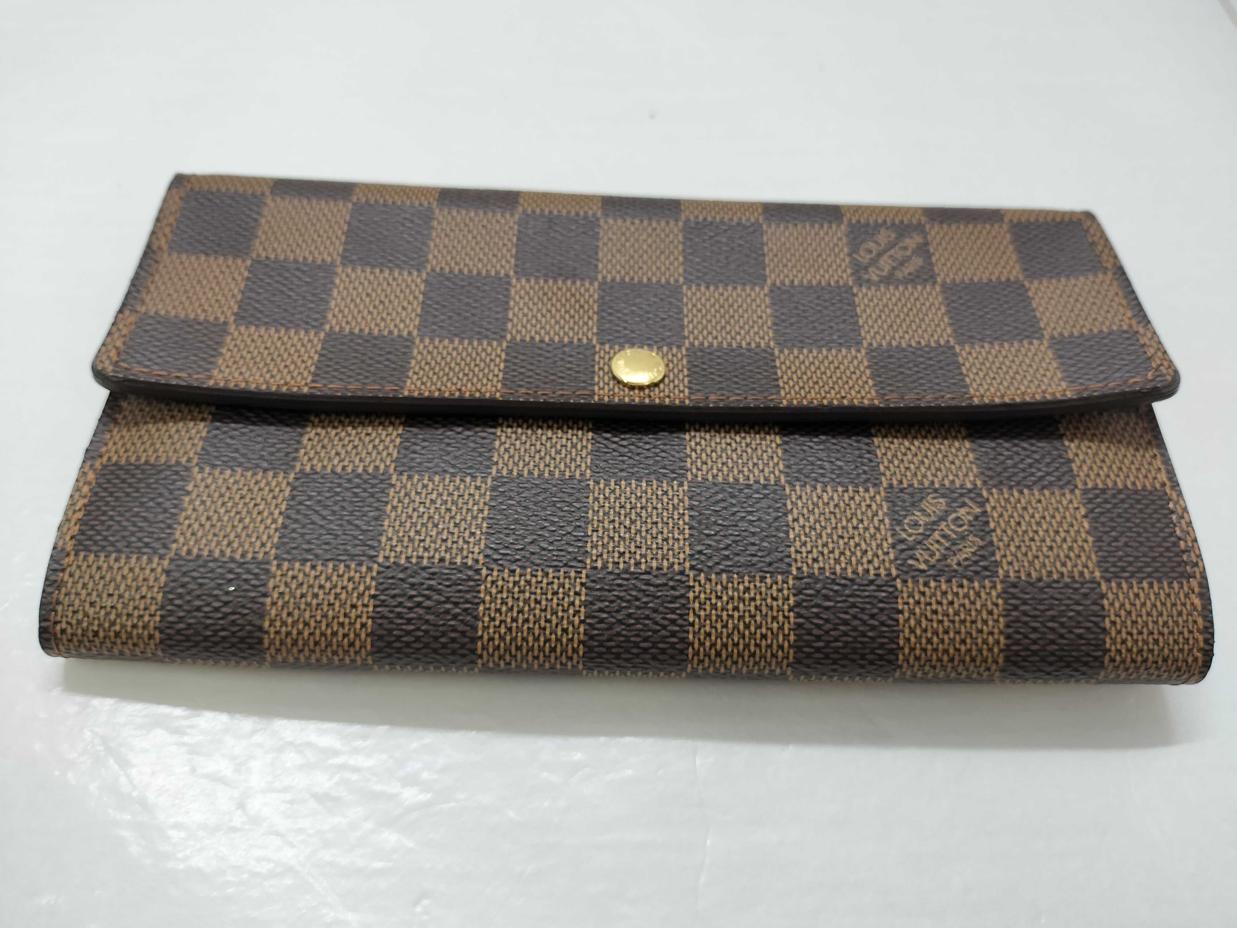 Damier LV Damier Portefeuille Sarah Long Wallet N61734 Wallet — view 4