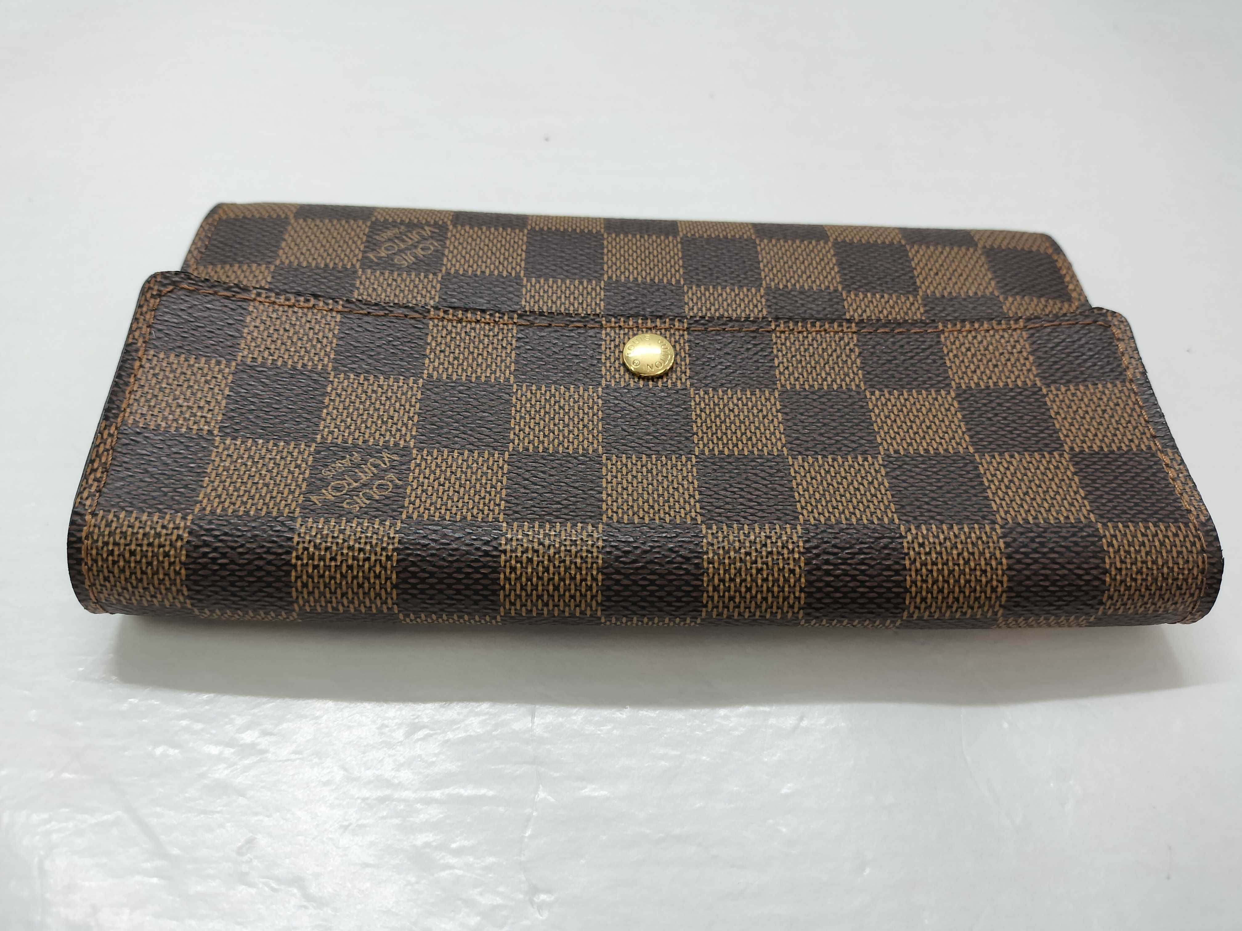 Damier LV Damier Portefeuille Sarah Long Wallet N61734 Wallet — view 6