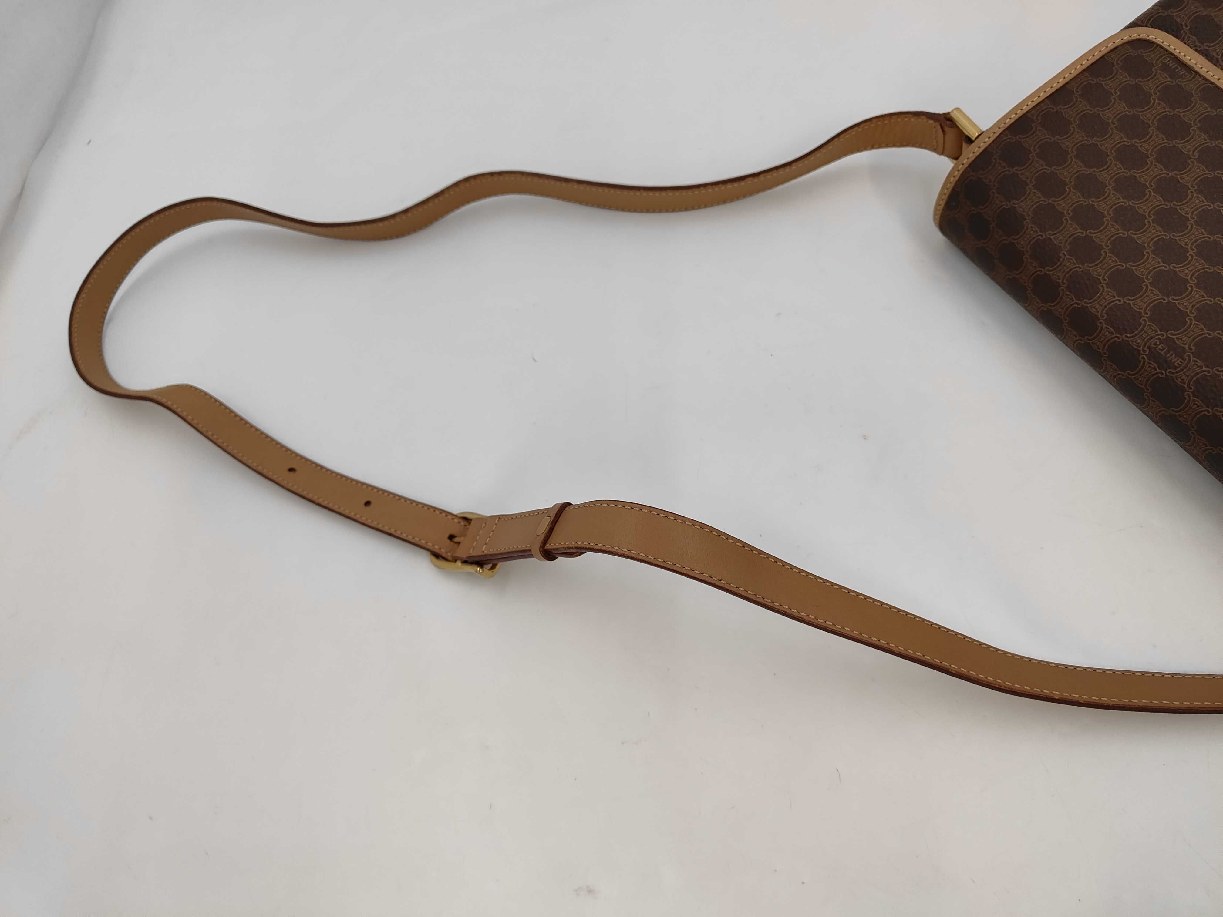Macadam Shoulder Bag, Brown — view 4