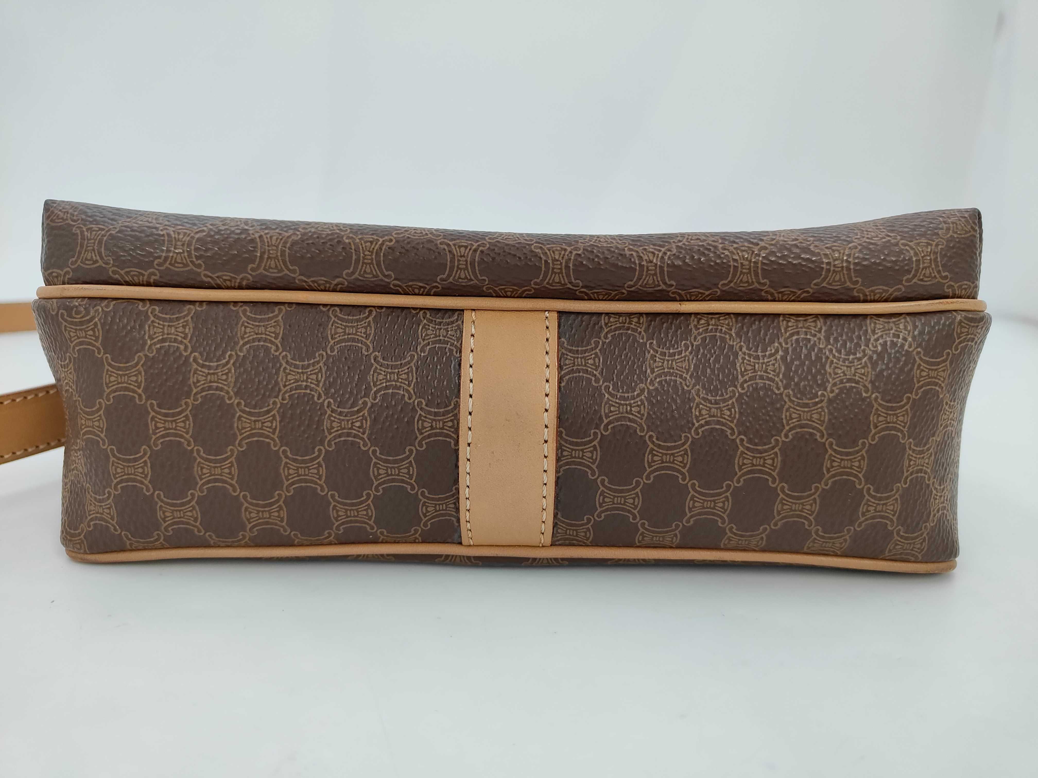 Macadam Shoulder Bag, Brown — view 8