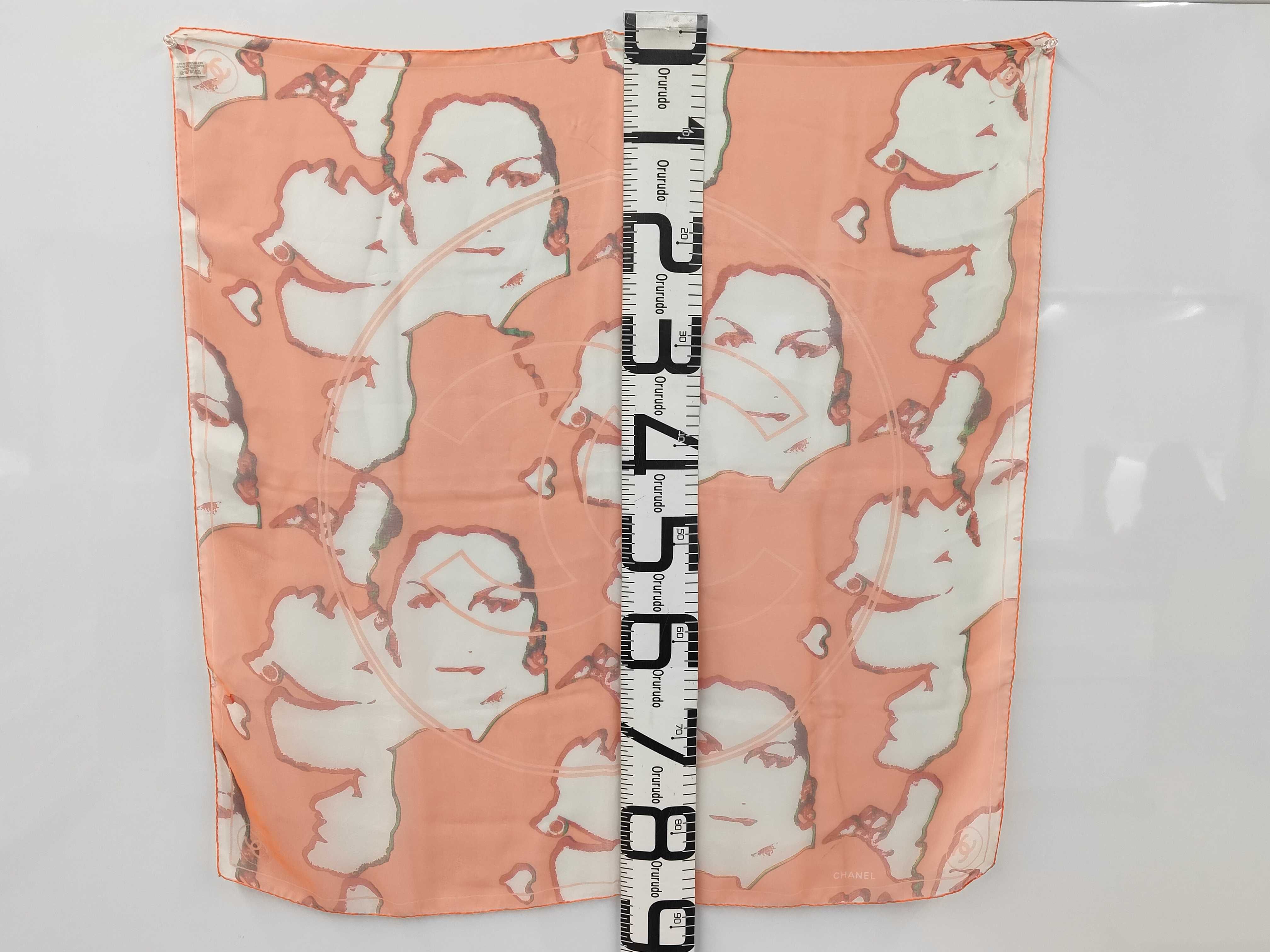 sheer scarf, pink, other accessories — view 2