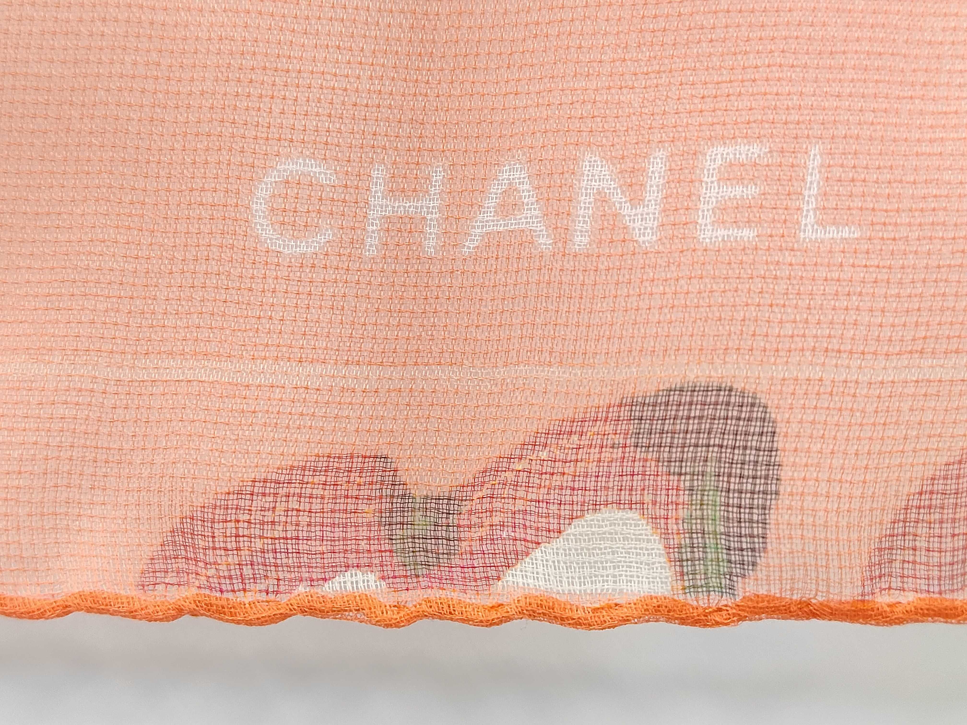 sheer scarf, pink, other accessories — view 3