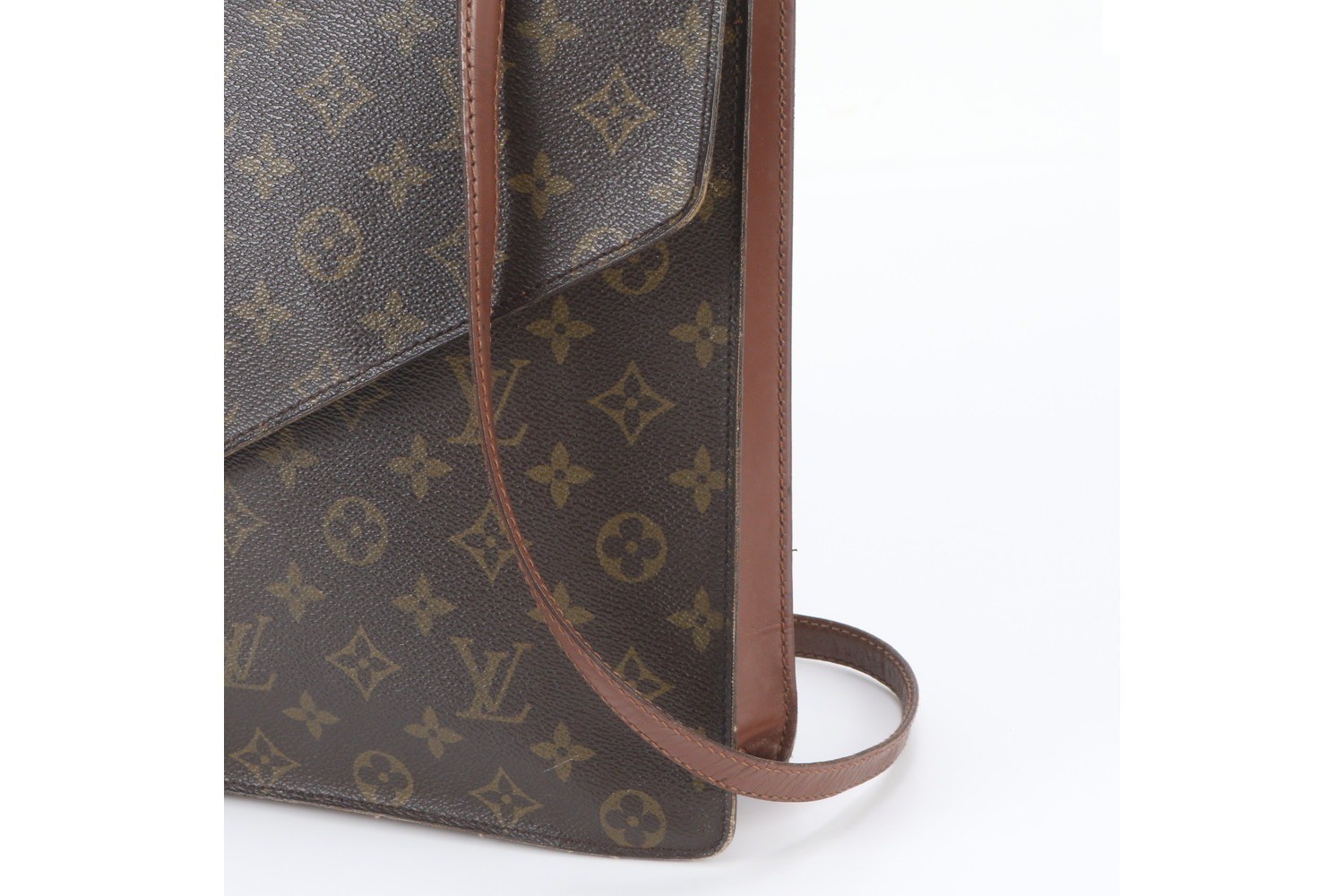 Monogram Porte Documents Bandoulière M53338 Leather 2-Way — view 3