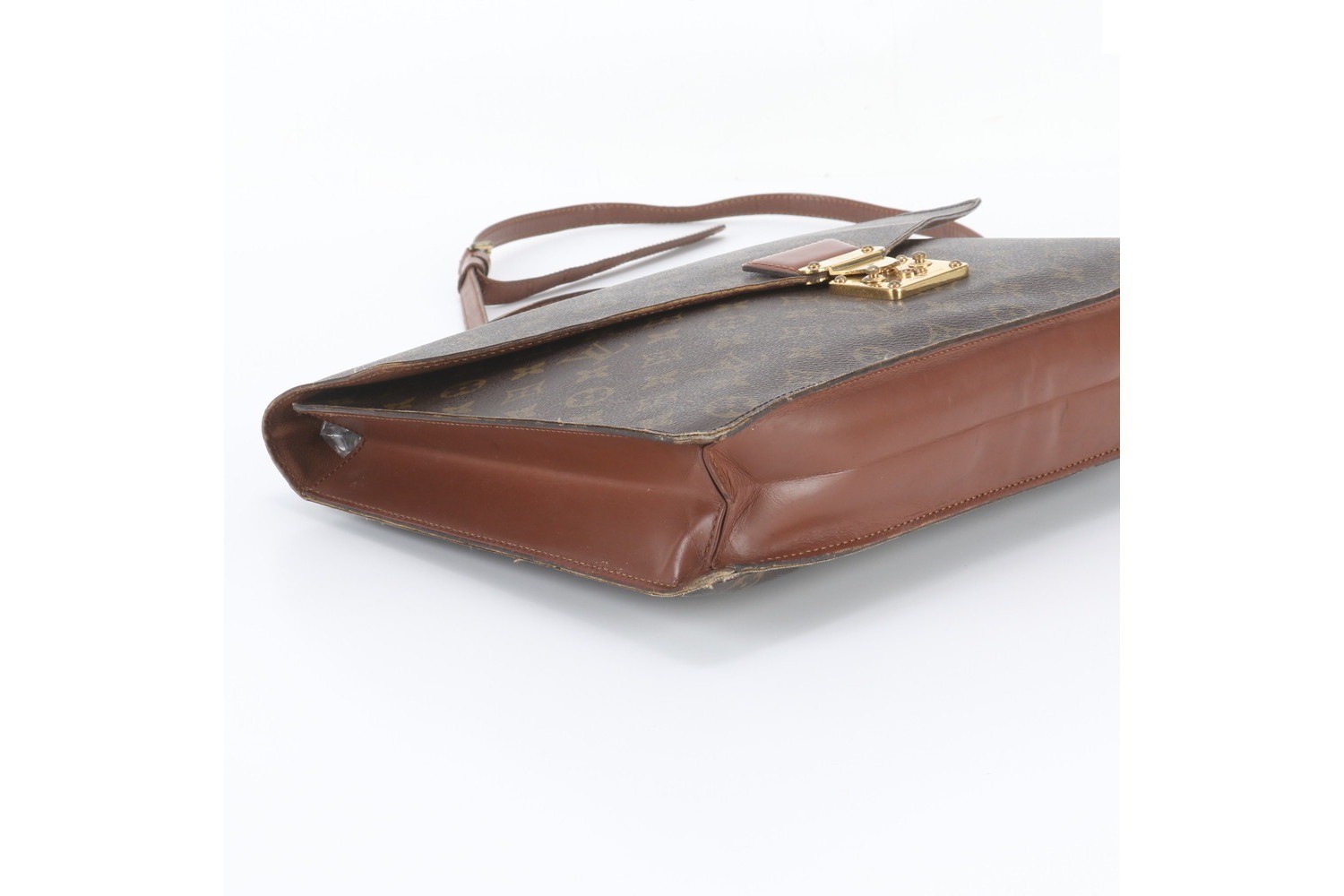 Monogram Porte Documents Bandoulière M53338 Leather 2-Way — view 6