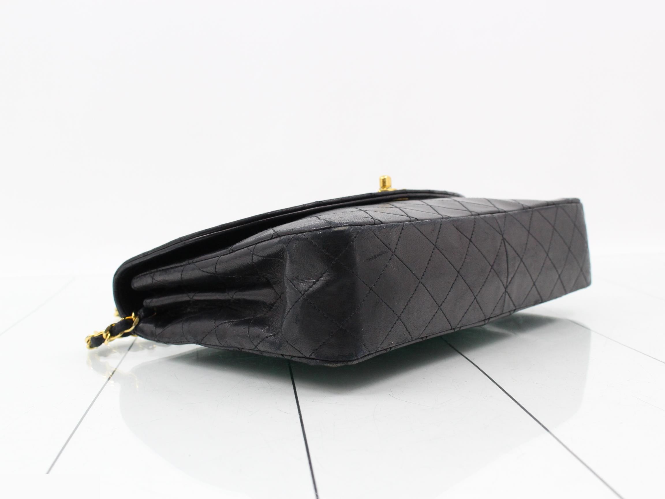 Matelassé Leather Turnlock Chain Shoulder Bag — view 5