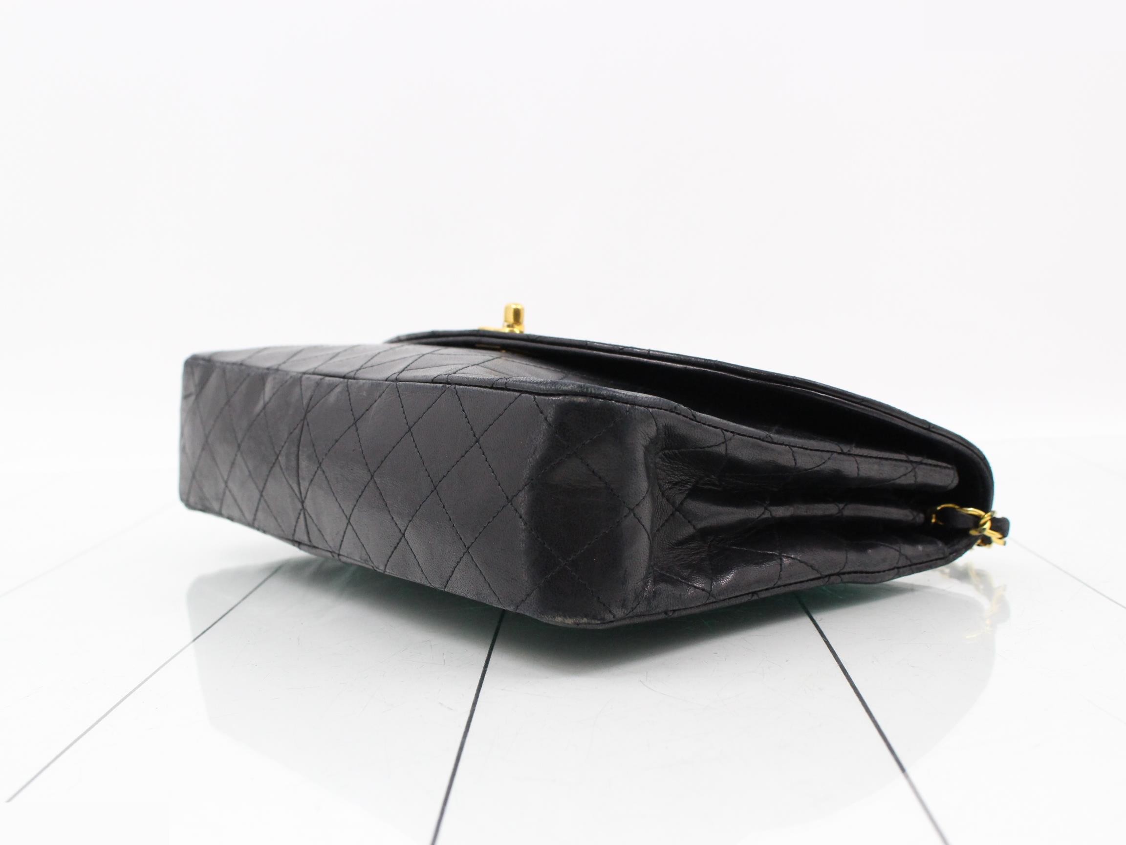 Matelassé Leather Turnlock Chain Shoulder Bag — view 6