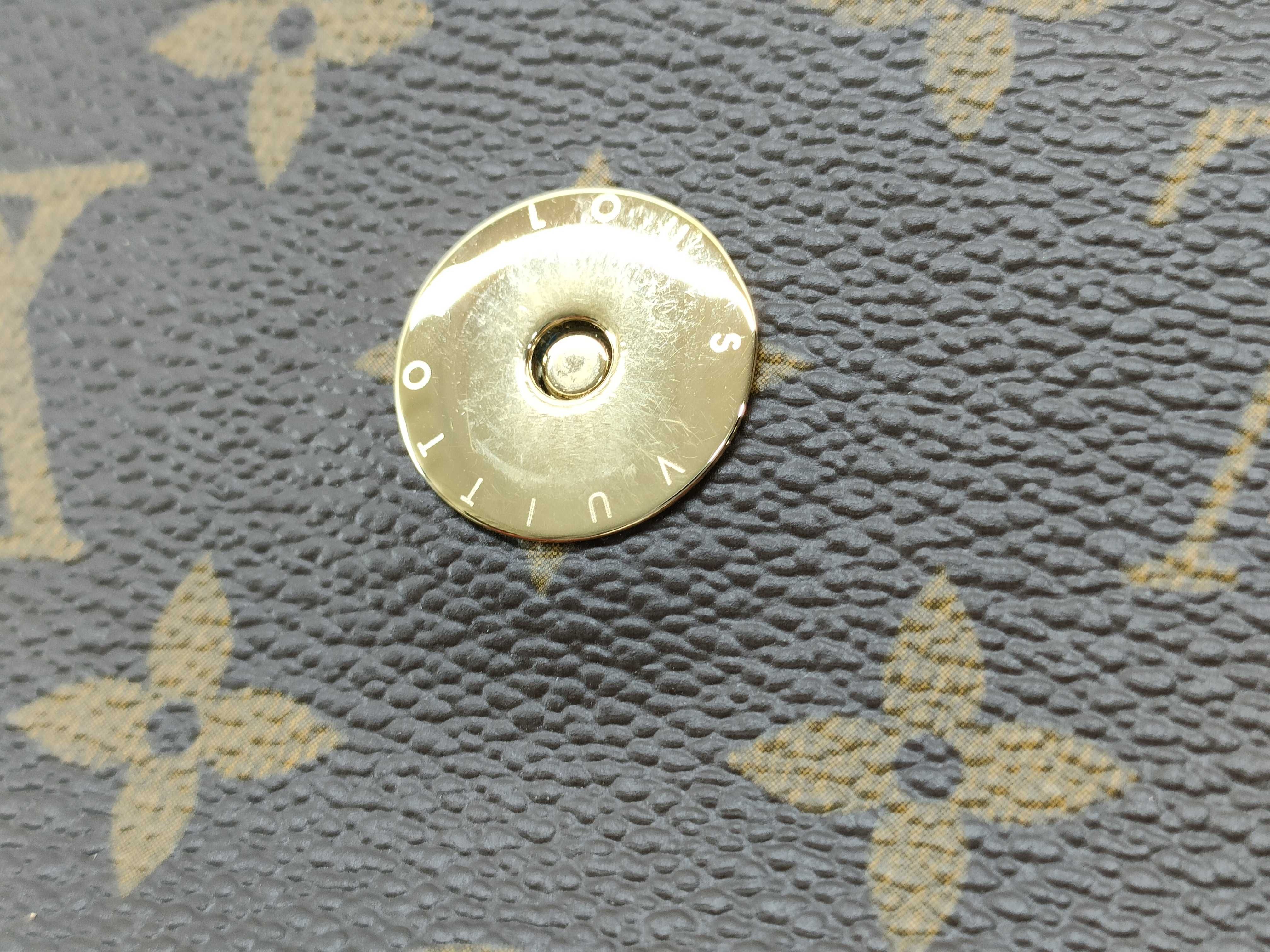 Monogram Leather Tote Bag Handbag — view 14