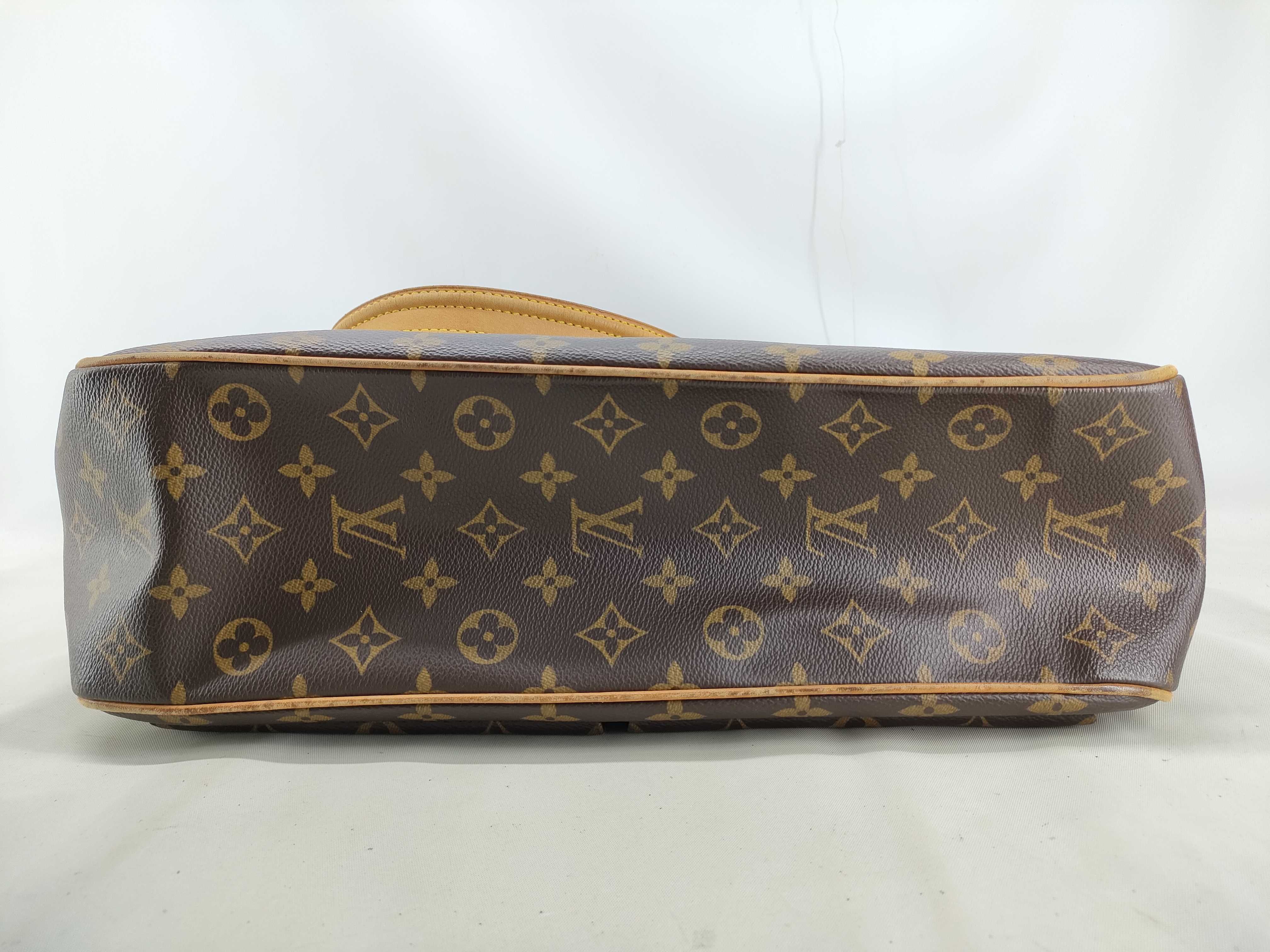 Monogram Leather Tote Bag Handbag — view 3