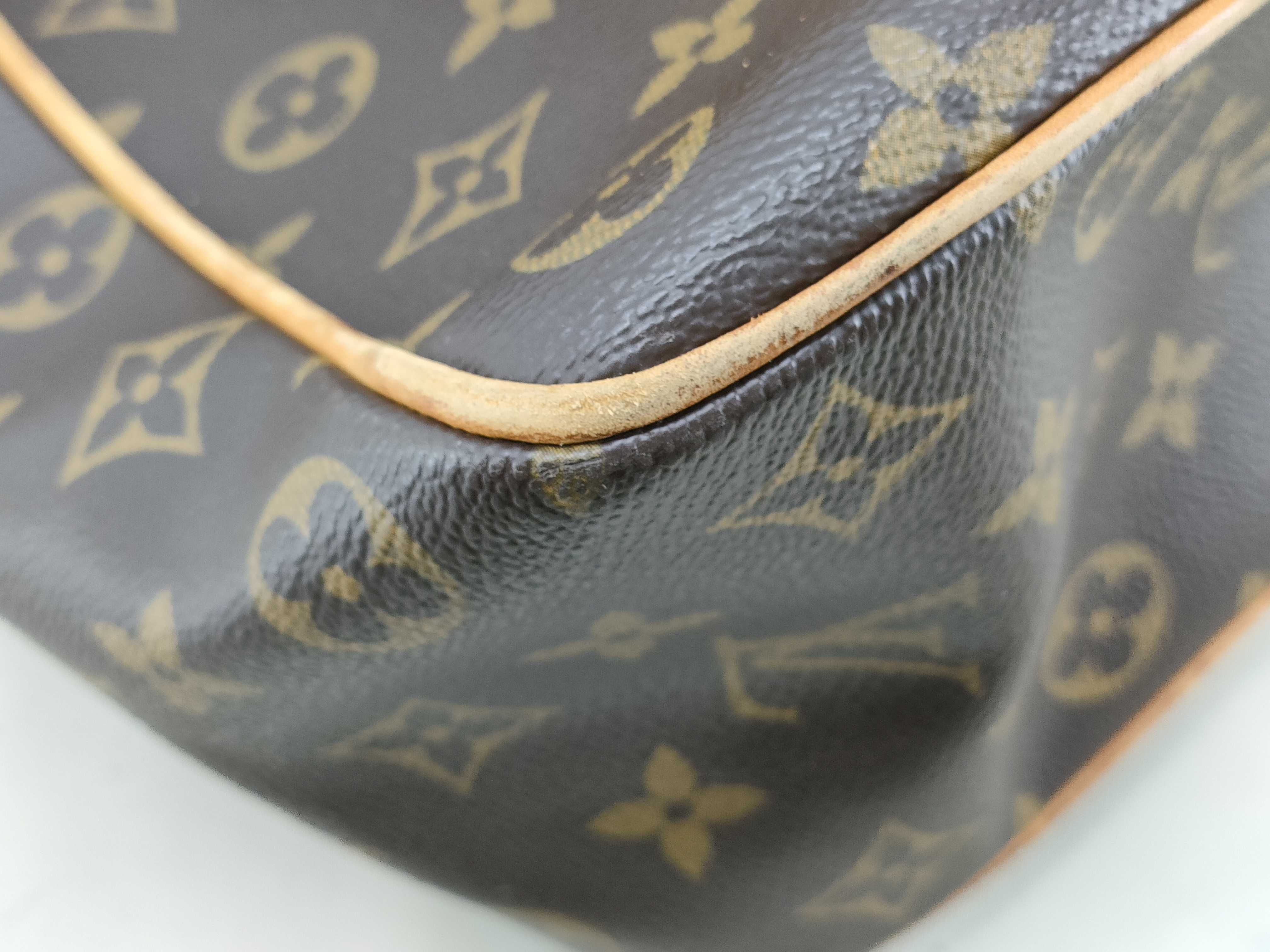 Monogram Leather Tote Bag Handbag — view 4