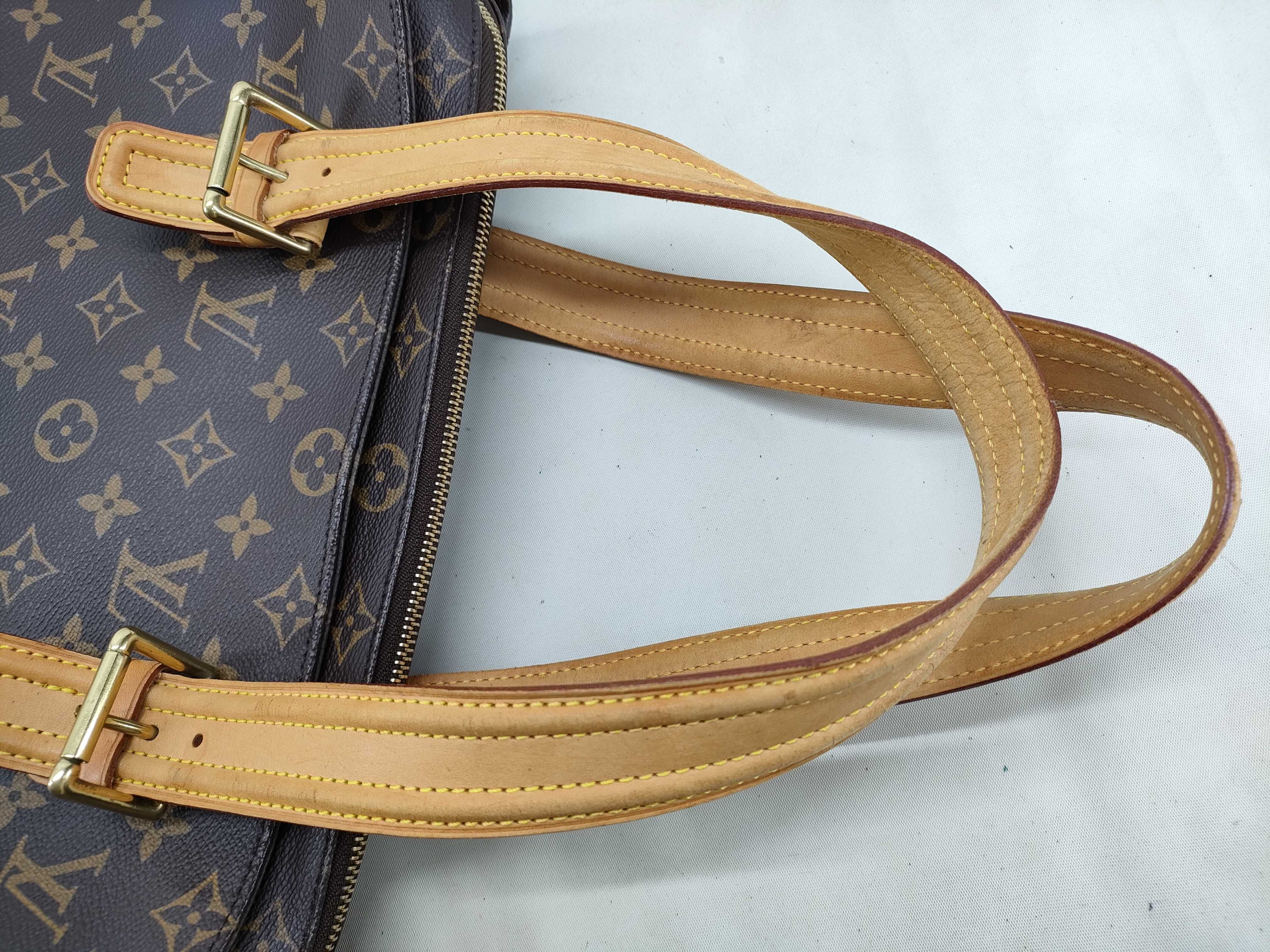 Monogram Leather Tote Bag Handbag — view 5