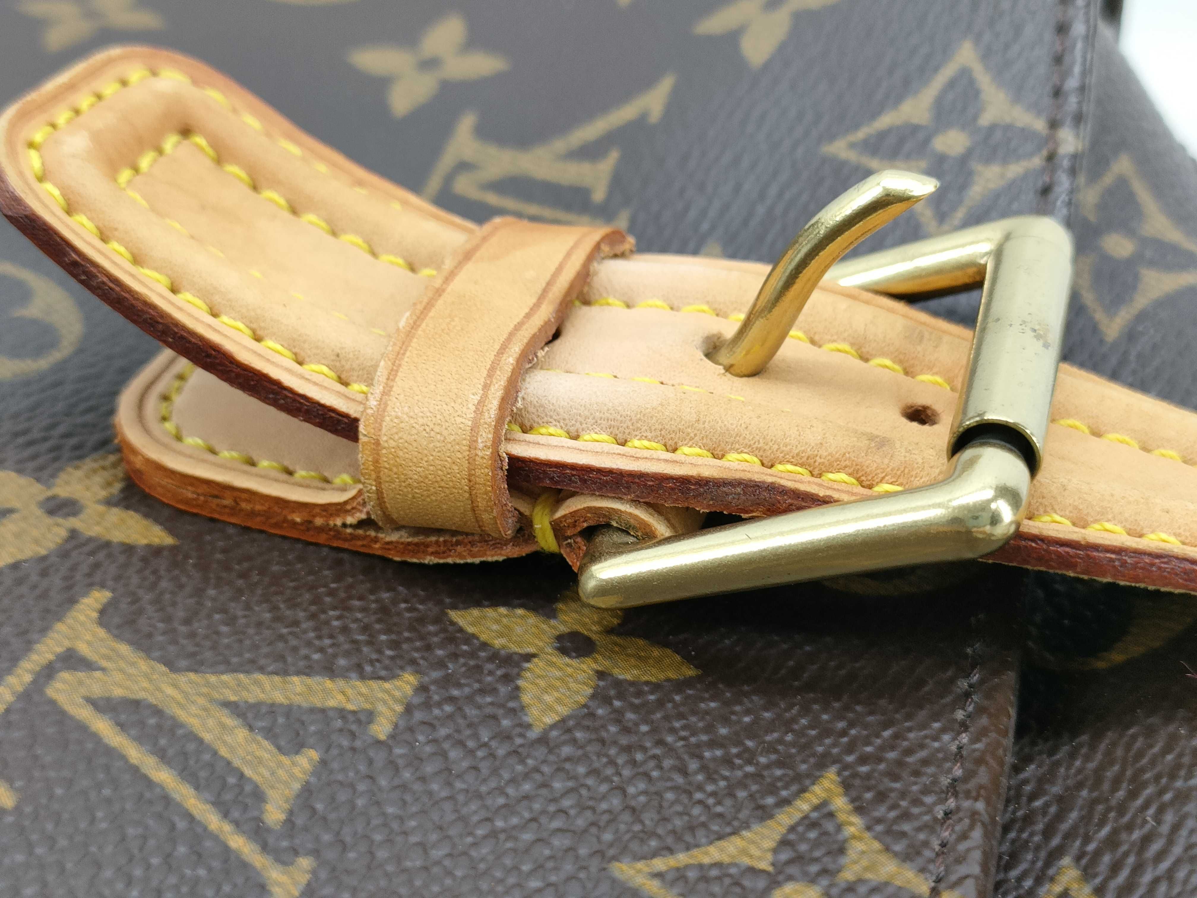 Monogram Leather Tote Bag Handbag — view 7