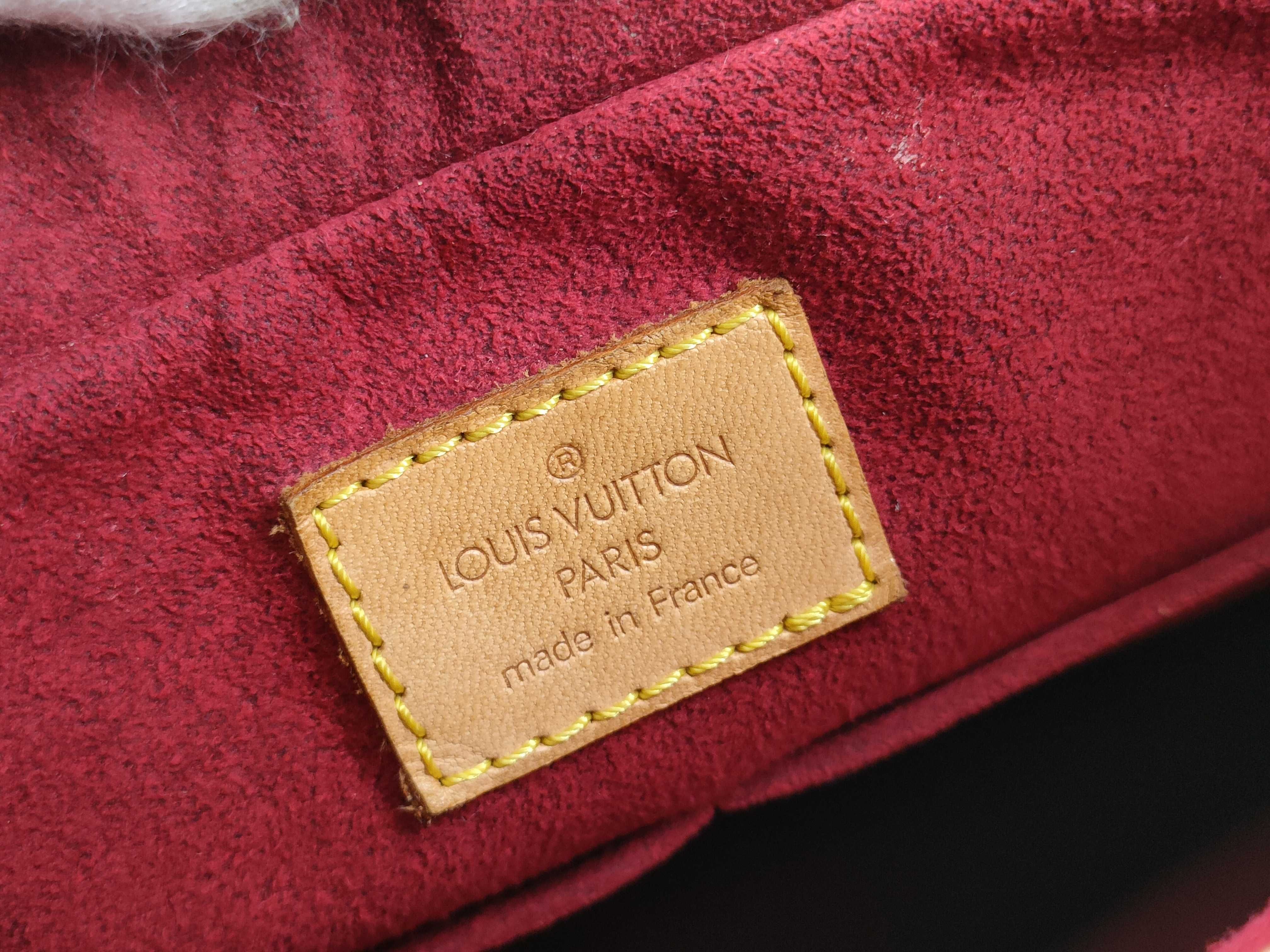 Monogram Leather Tote Bag Handbag — view 10