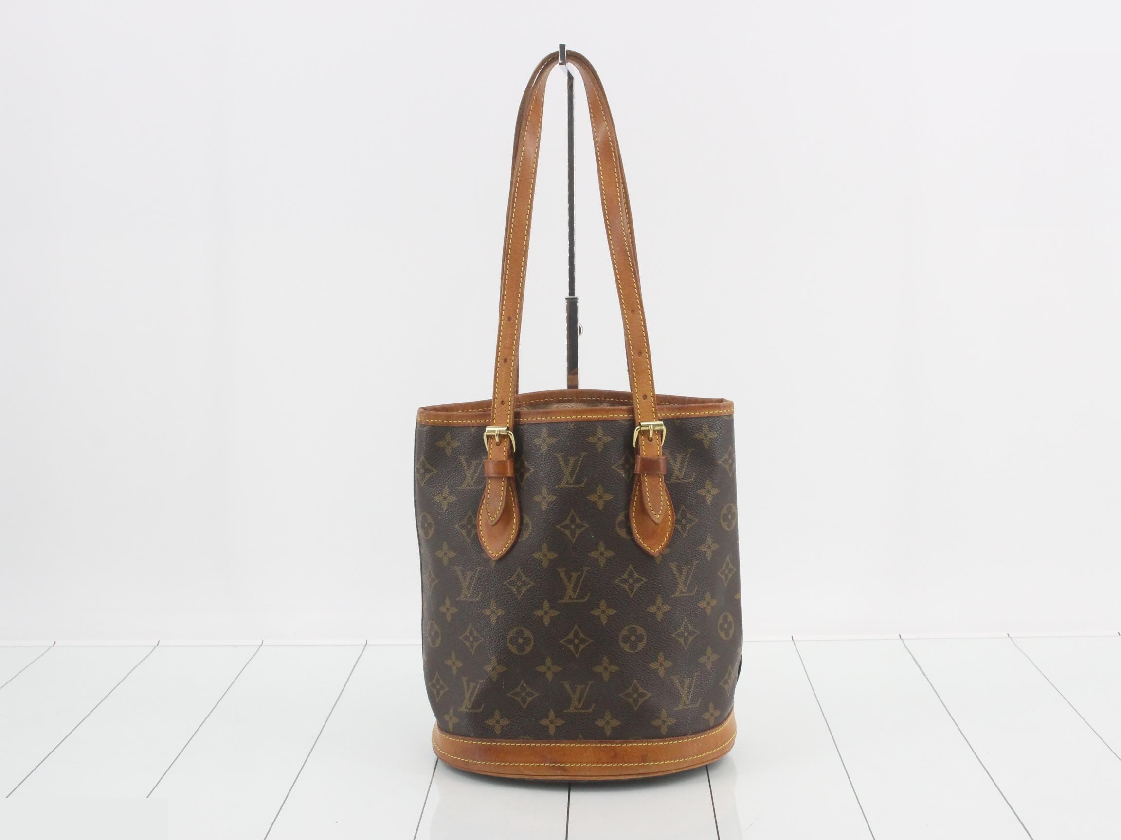 Monogram Tote Bag Bucket PM — view 2