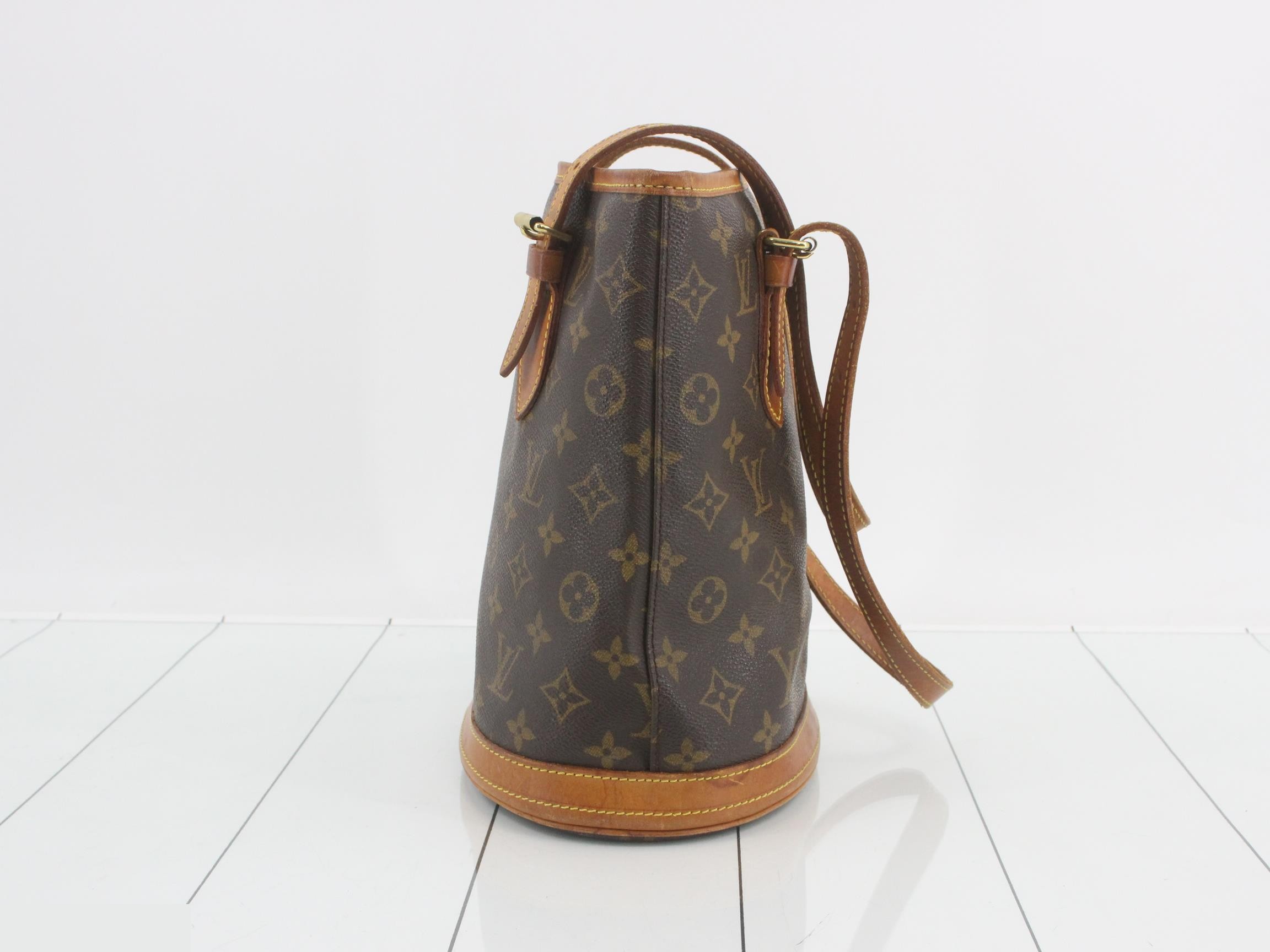 Monogram Tote Bag Bucket PM — view 4