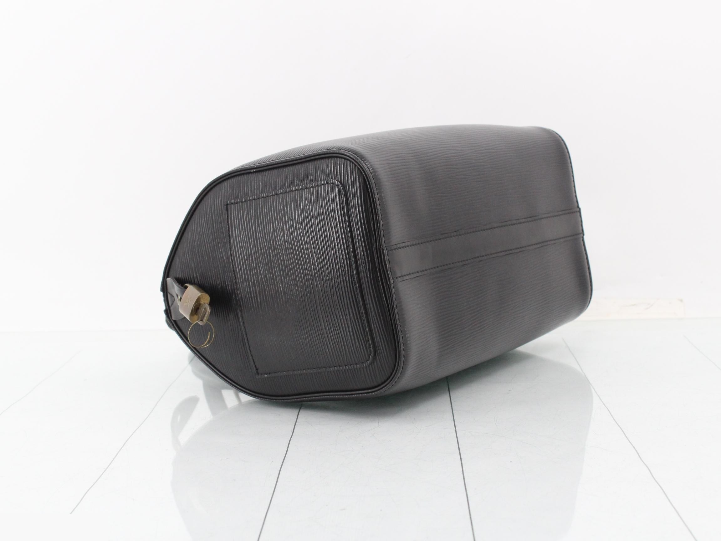 Speedy 25 Noir (with dust bag, key, and key holder) — view 5