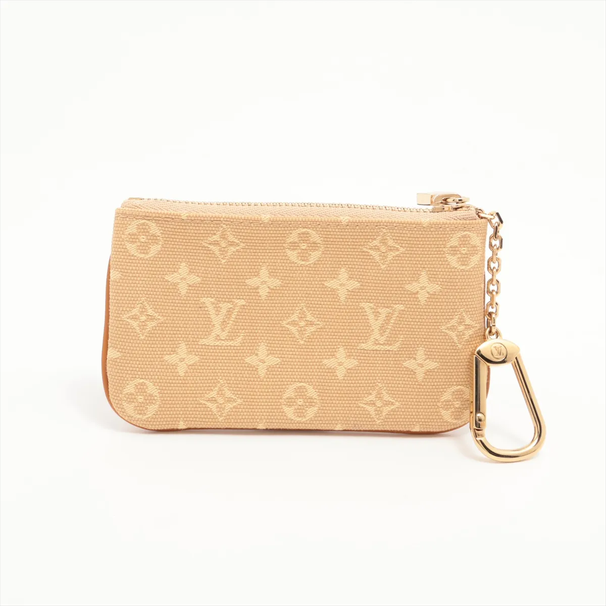 Monogram Mini Pochette Clé - CA0092 Beige Coin Case M92438 — view 2