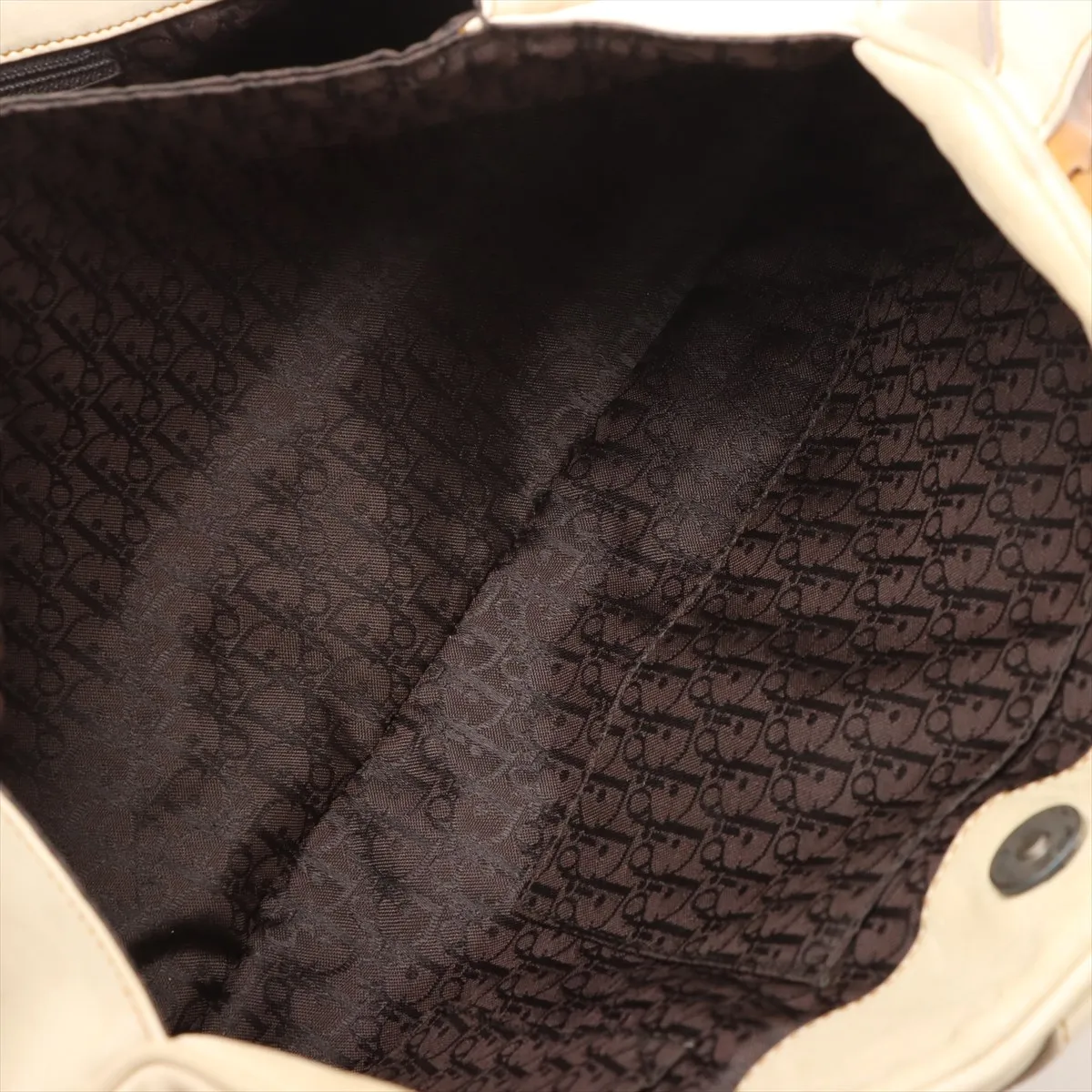 Gaucho Leather Handbag Beige — view 7