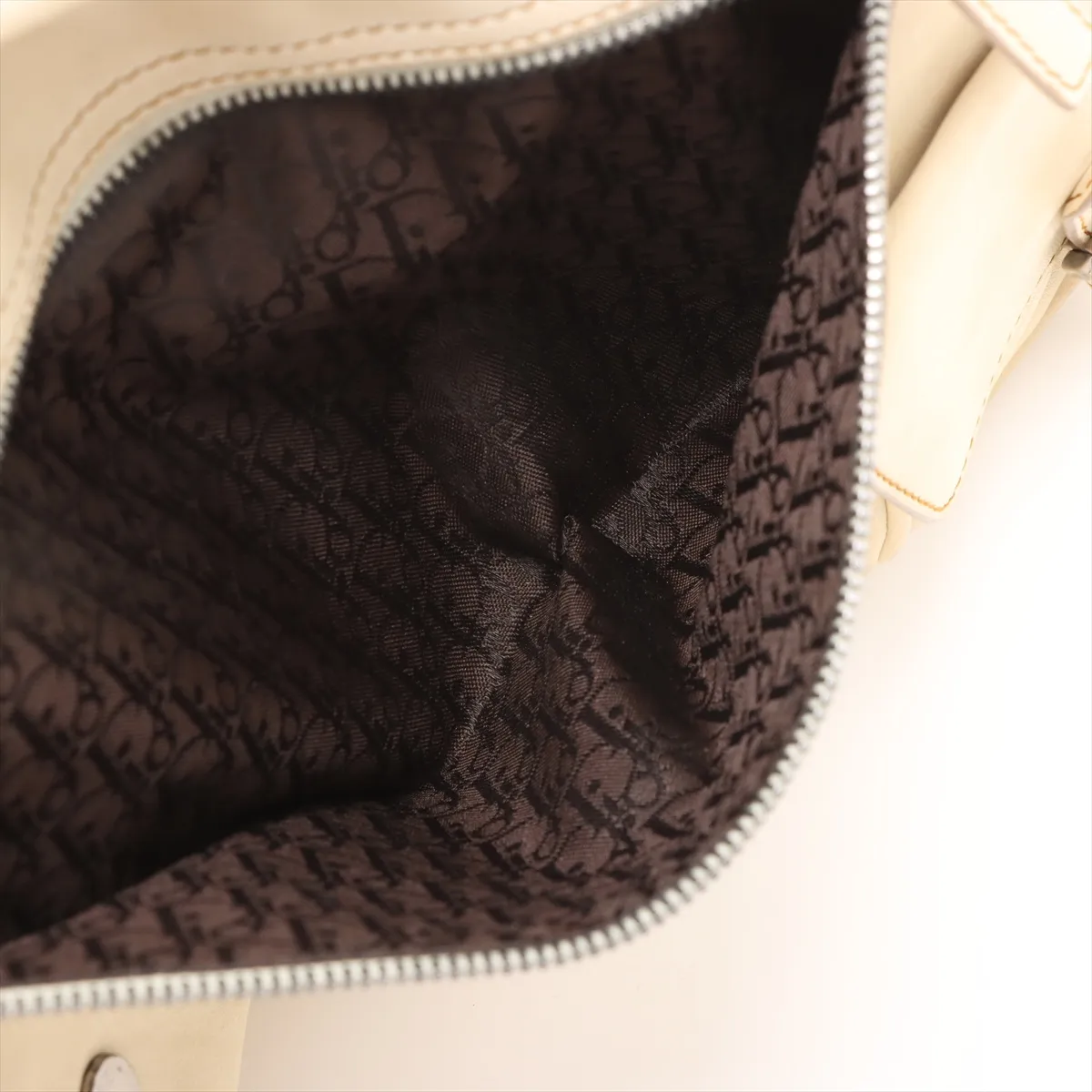 Gaucho Leather Handbag Beige — view 10