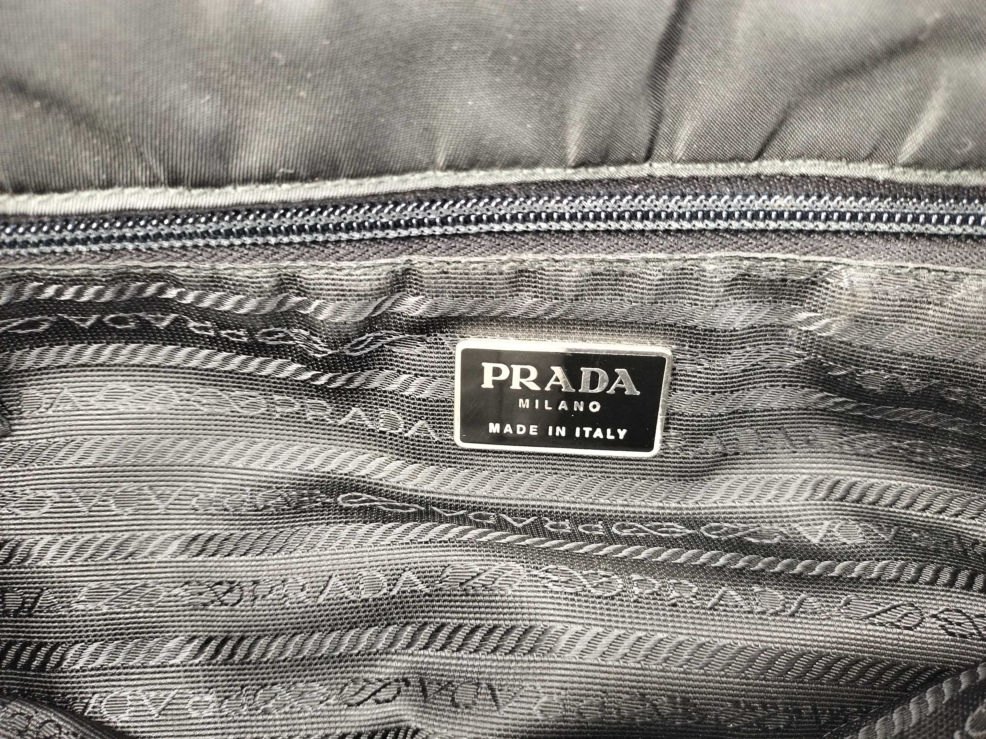 Nylon Black Tote Bag — view 11