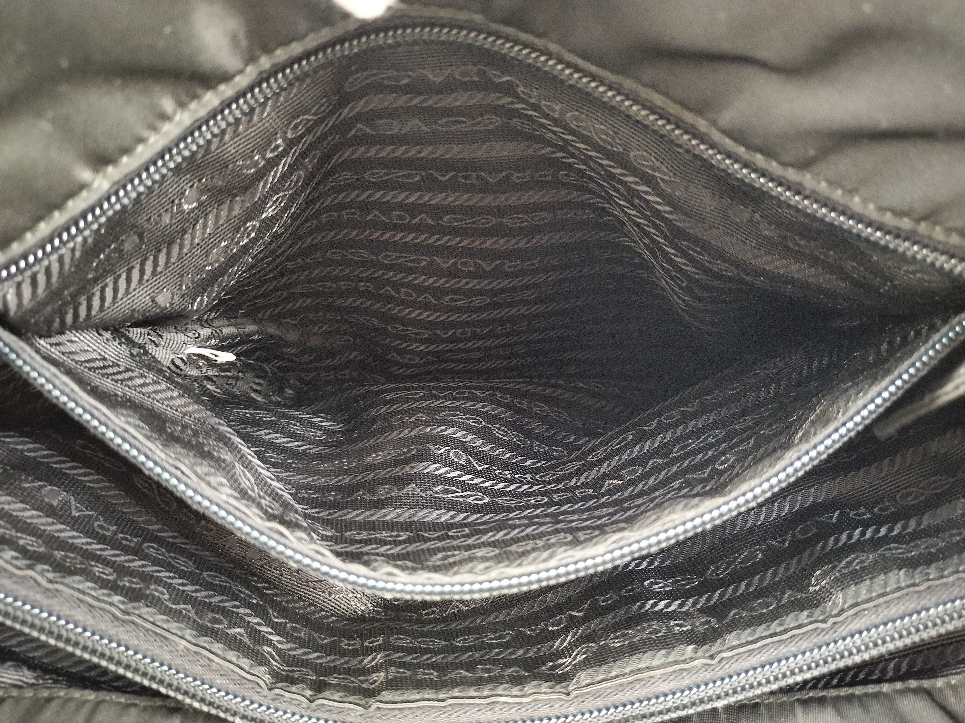 Nylon Black Tote Bag — view 12