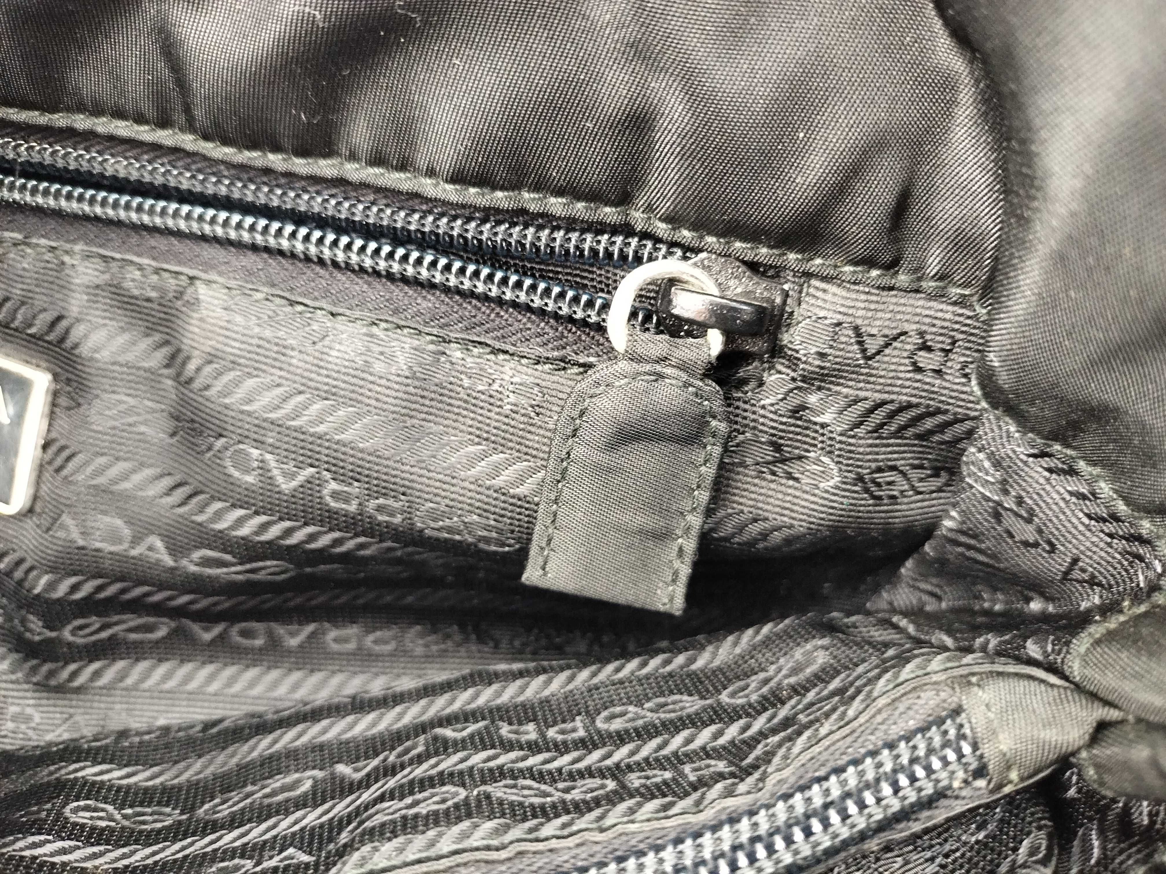 Nylon Black Tote Bag — view 13