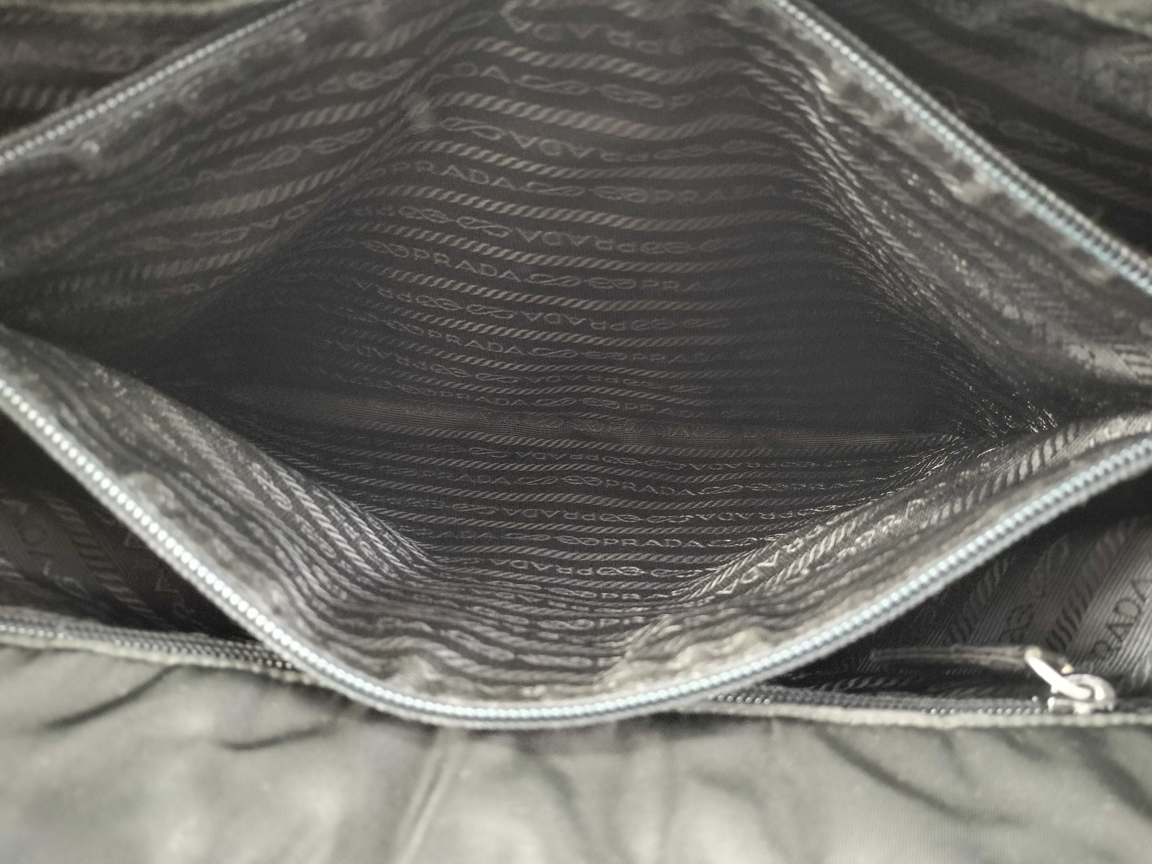 Nylon Black Tote Bag — view 14