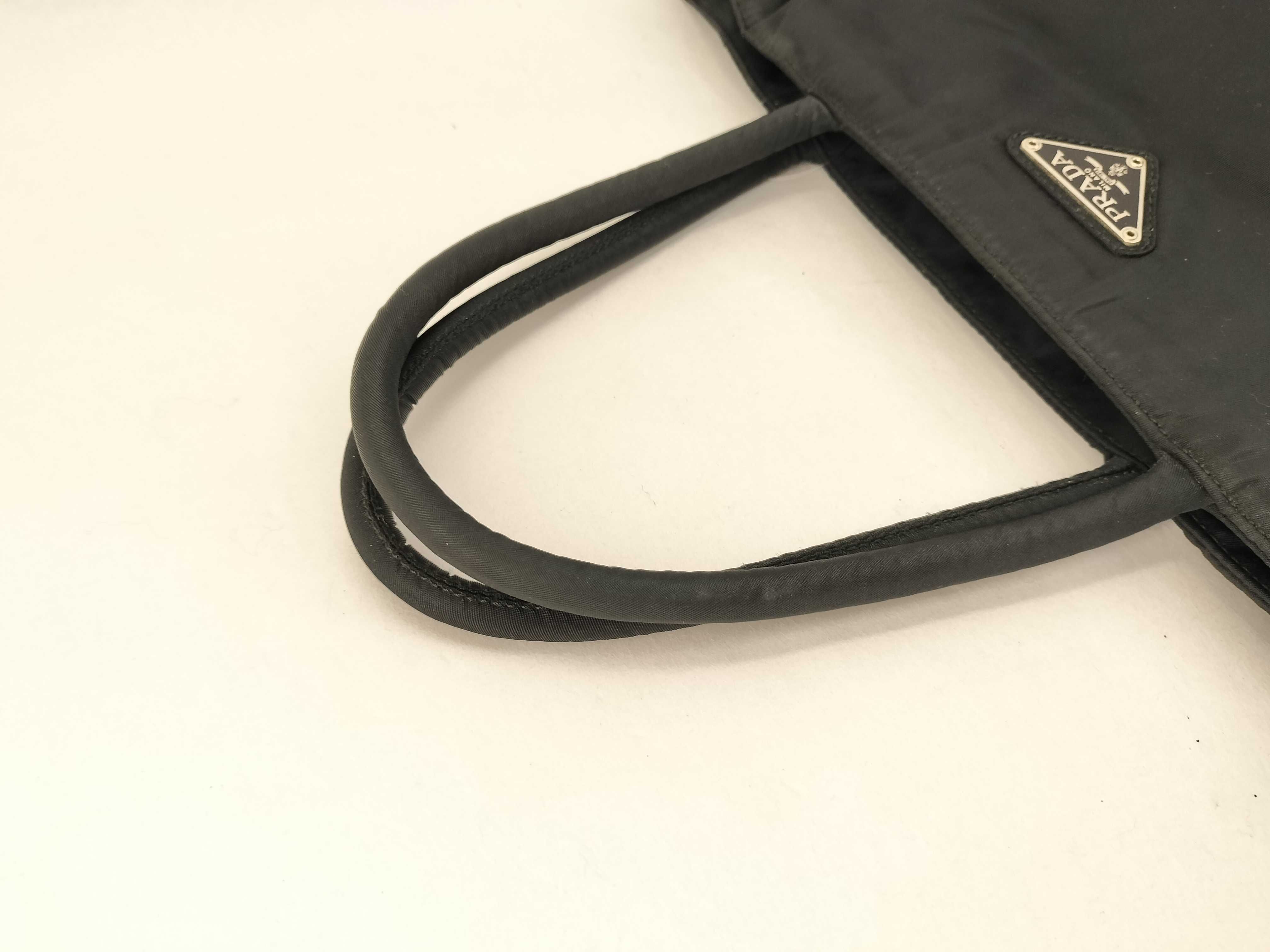 Nylon Black Tote Bag — view 3