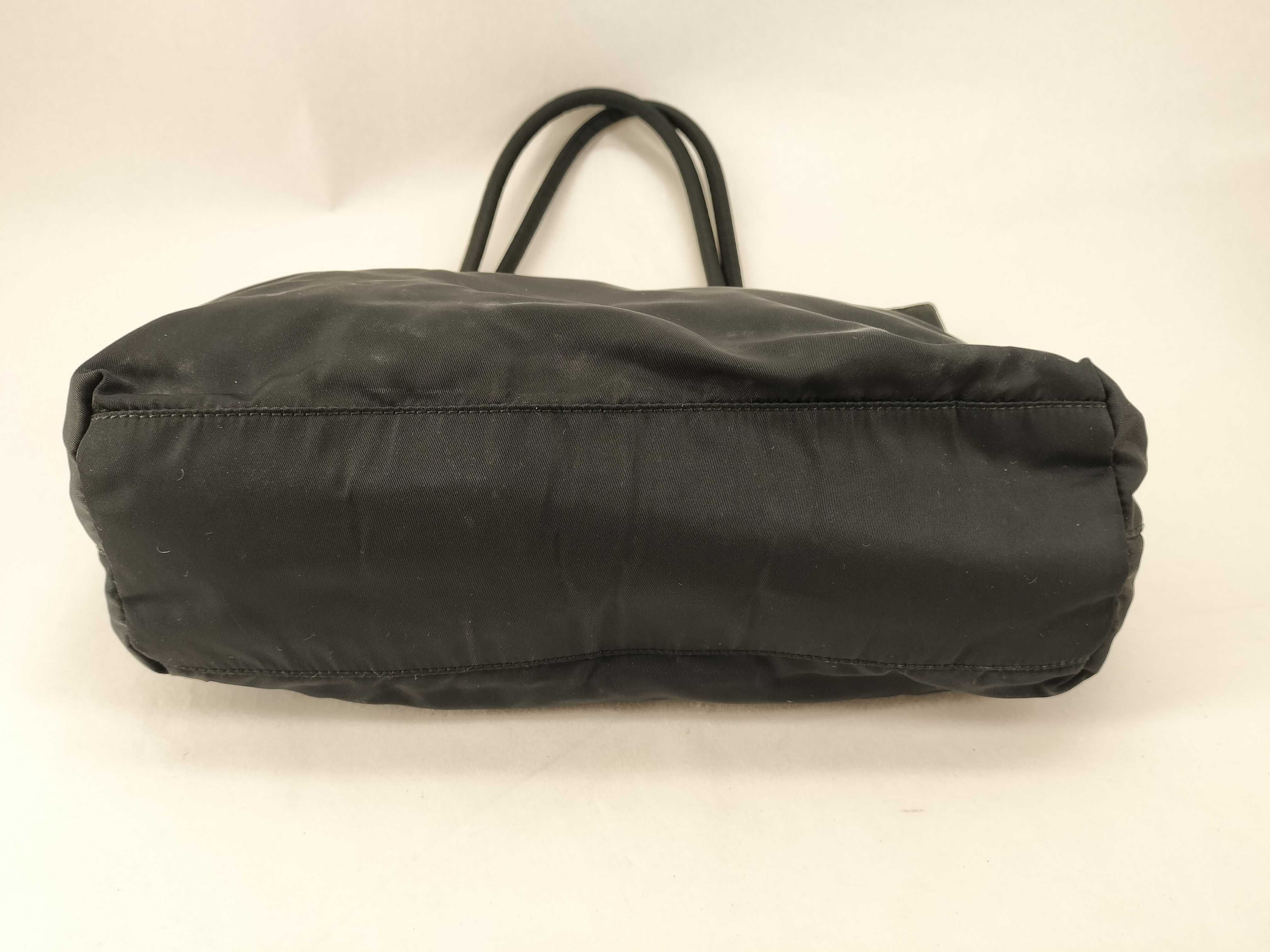 Nylon Black Tote Bag — view 6