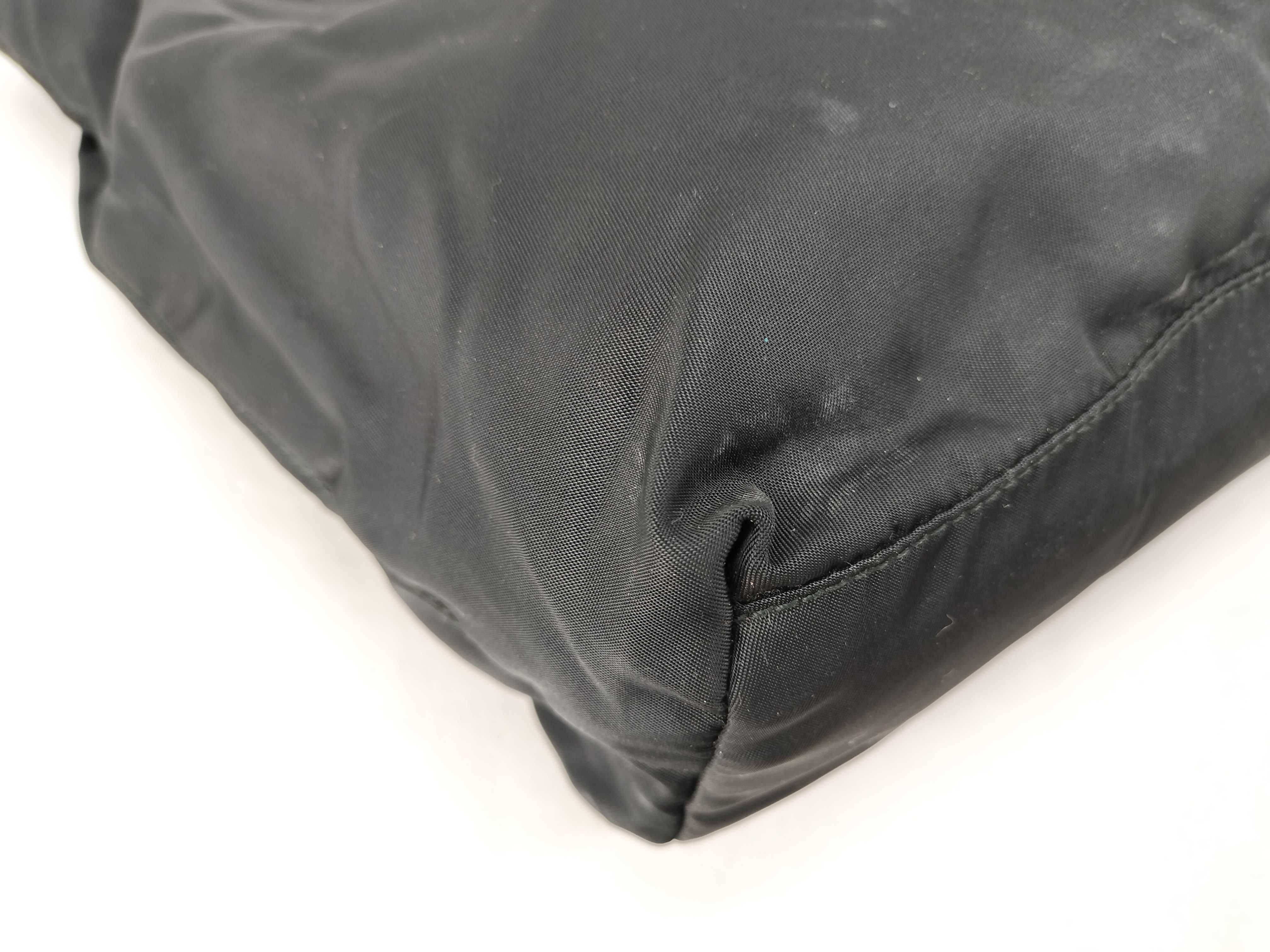 Nylon Black Tote Bag — view 7