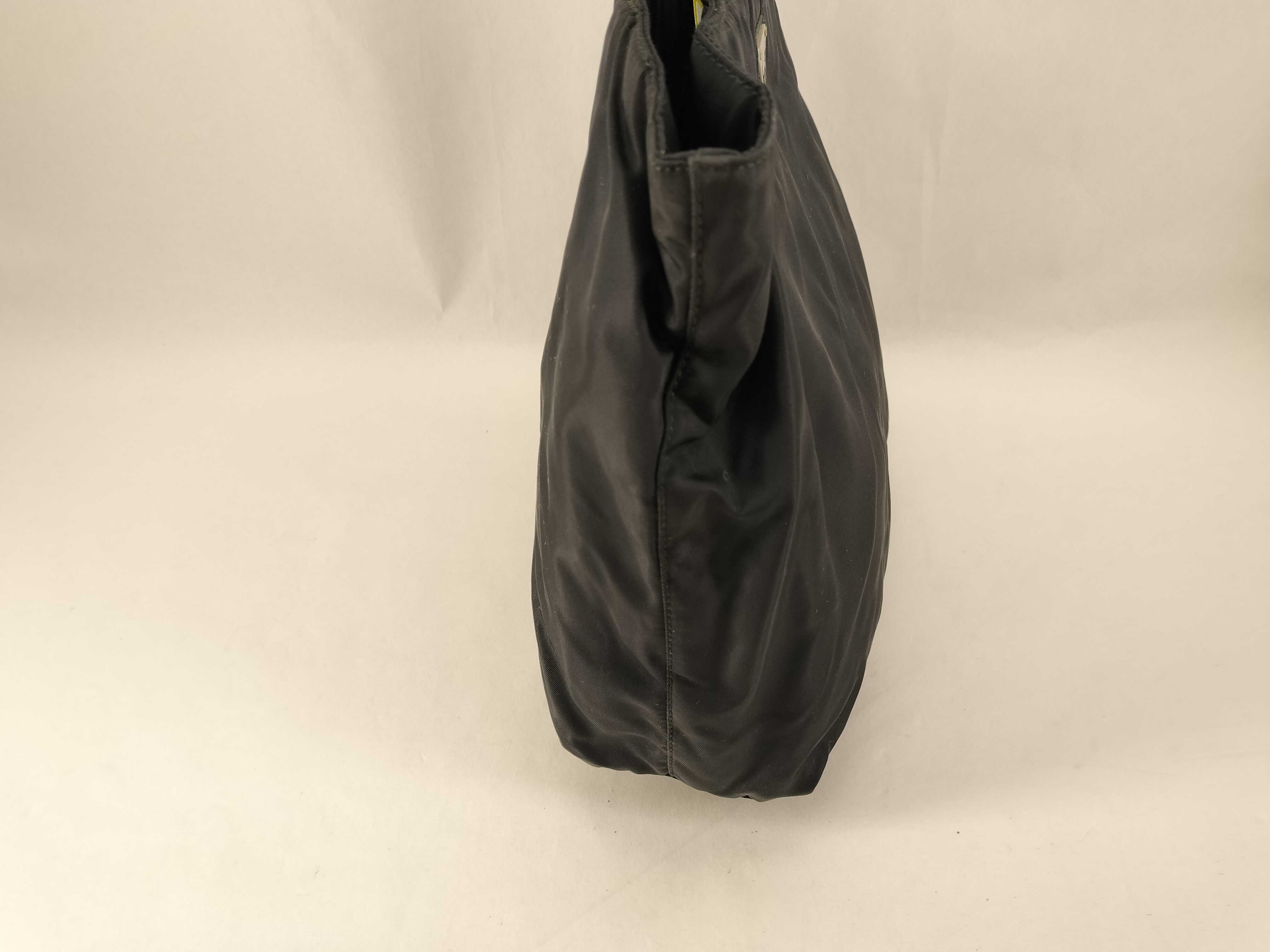 Nylon Black Tote Bag — view 8