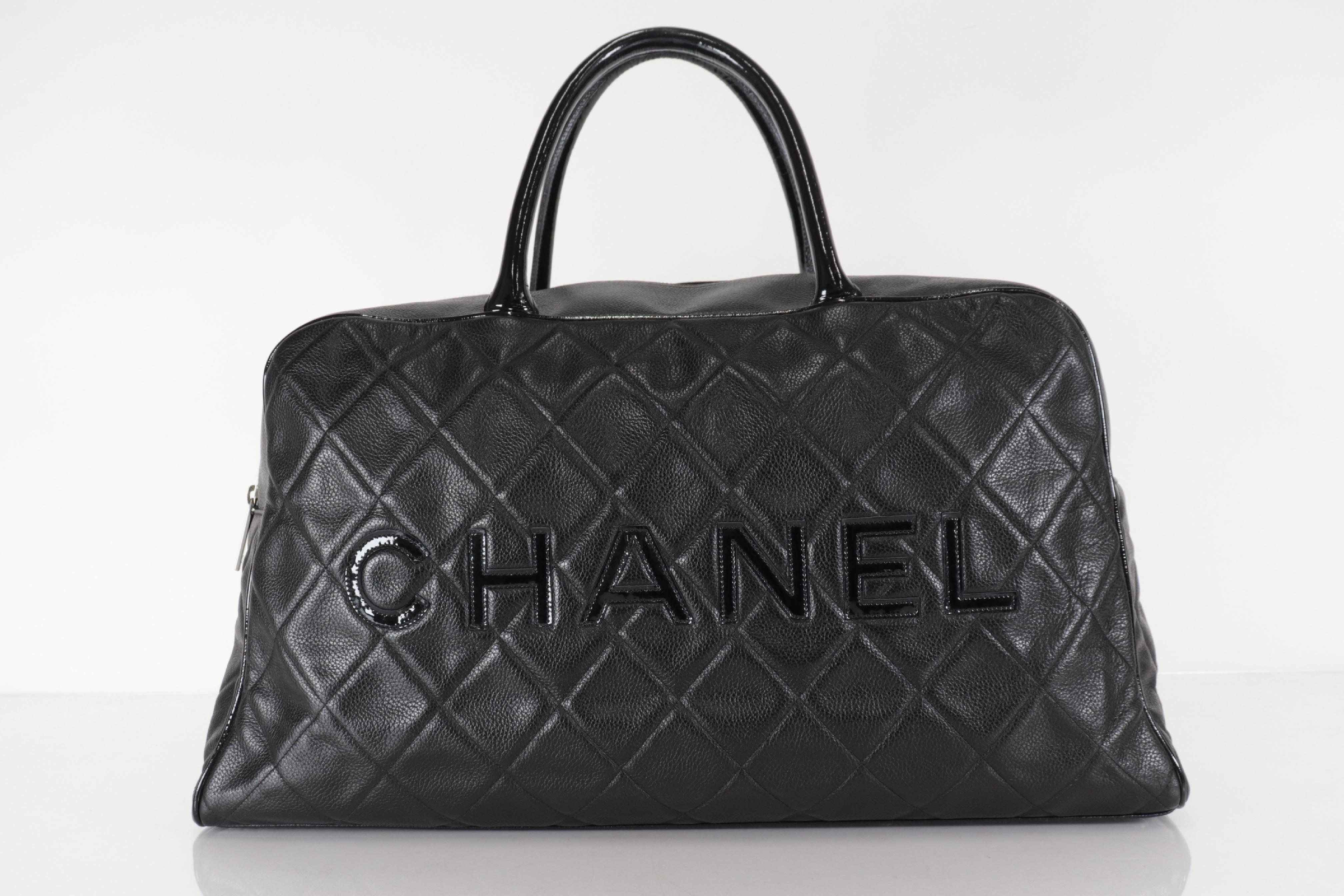 Caviar Logo Boston Bag (No. 6) Shoulder Bag — view 2