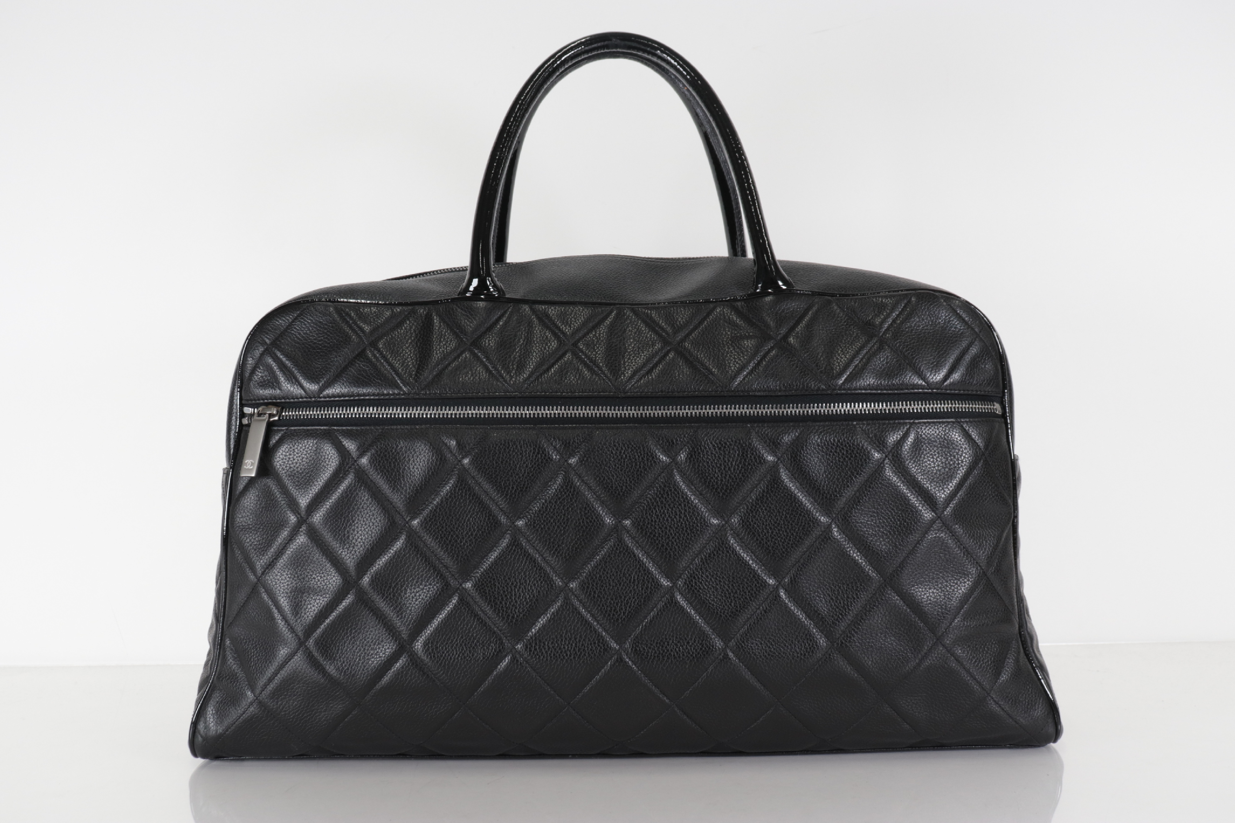 Caviar Logo Boston Bag (No. 6) Shoulder Bag — view 3