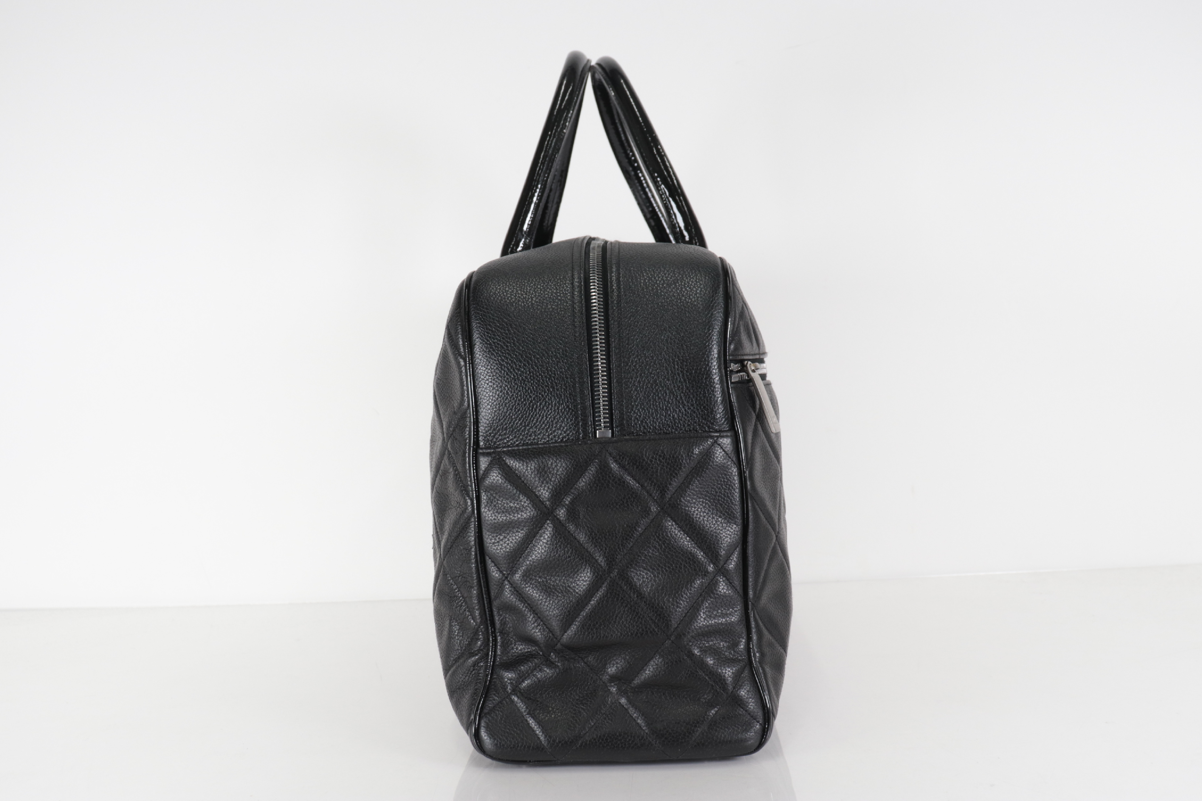 Caviar Logo Boston Bag (No. 6) Shoulder Bag — view 5