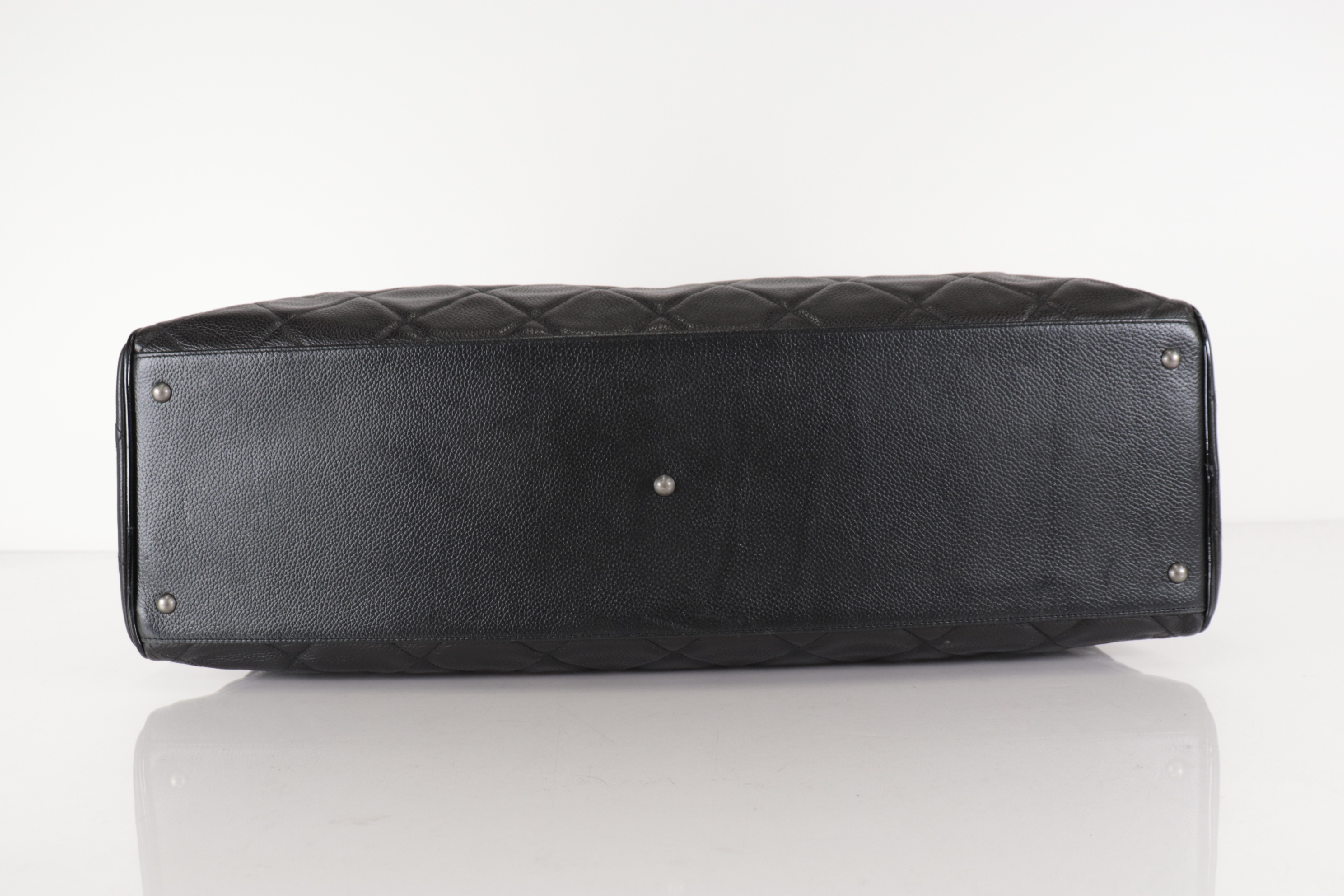 Caviar Logo Boston Bag (No. 6) Shoulder Bag — view 7