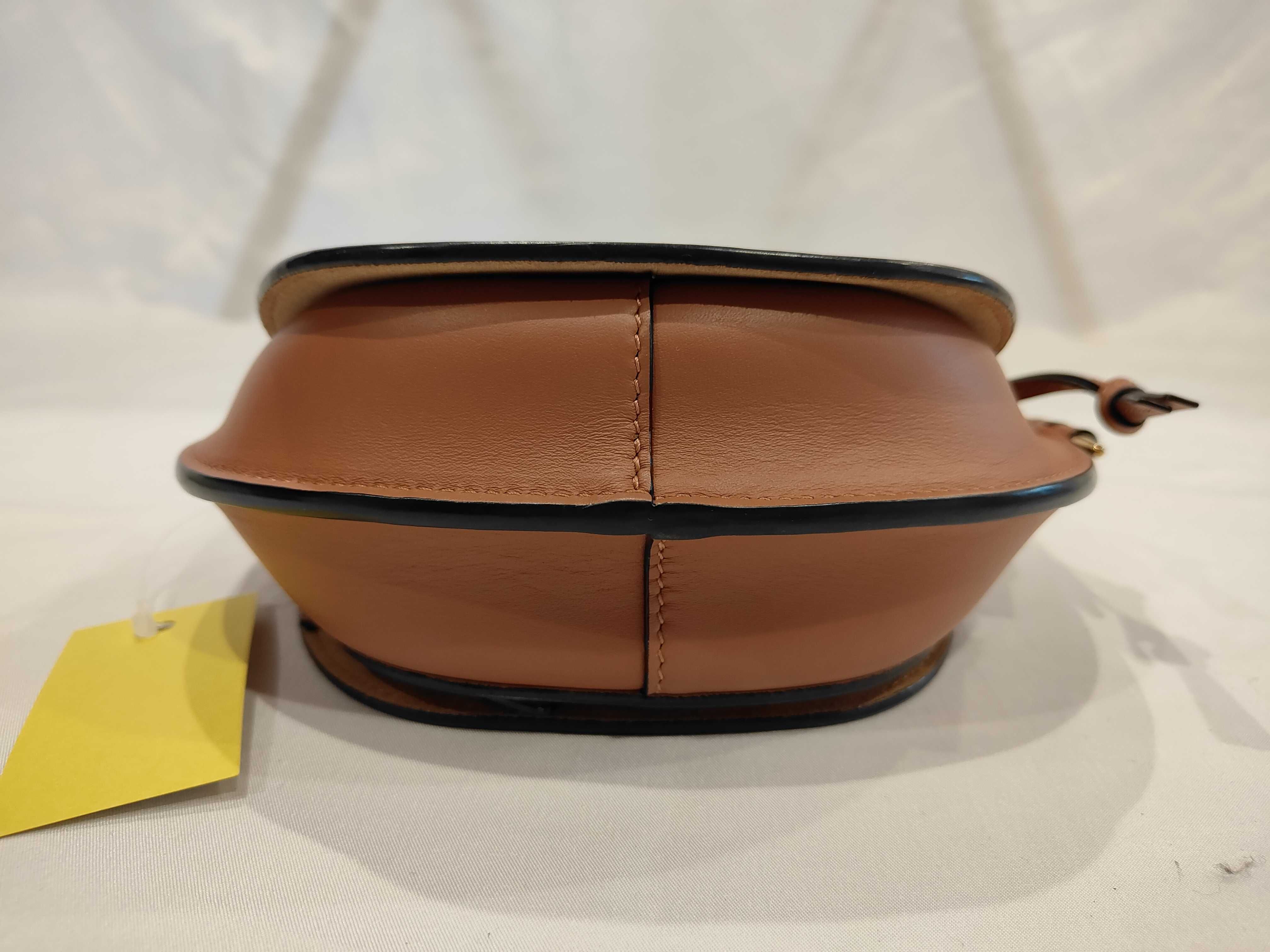 Gate ST strapless brown mini shoulder bag — view 3