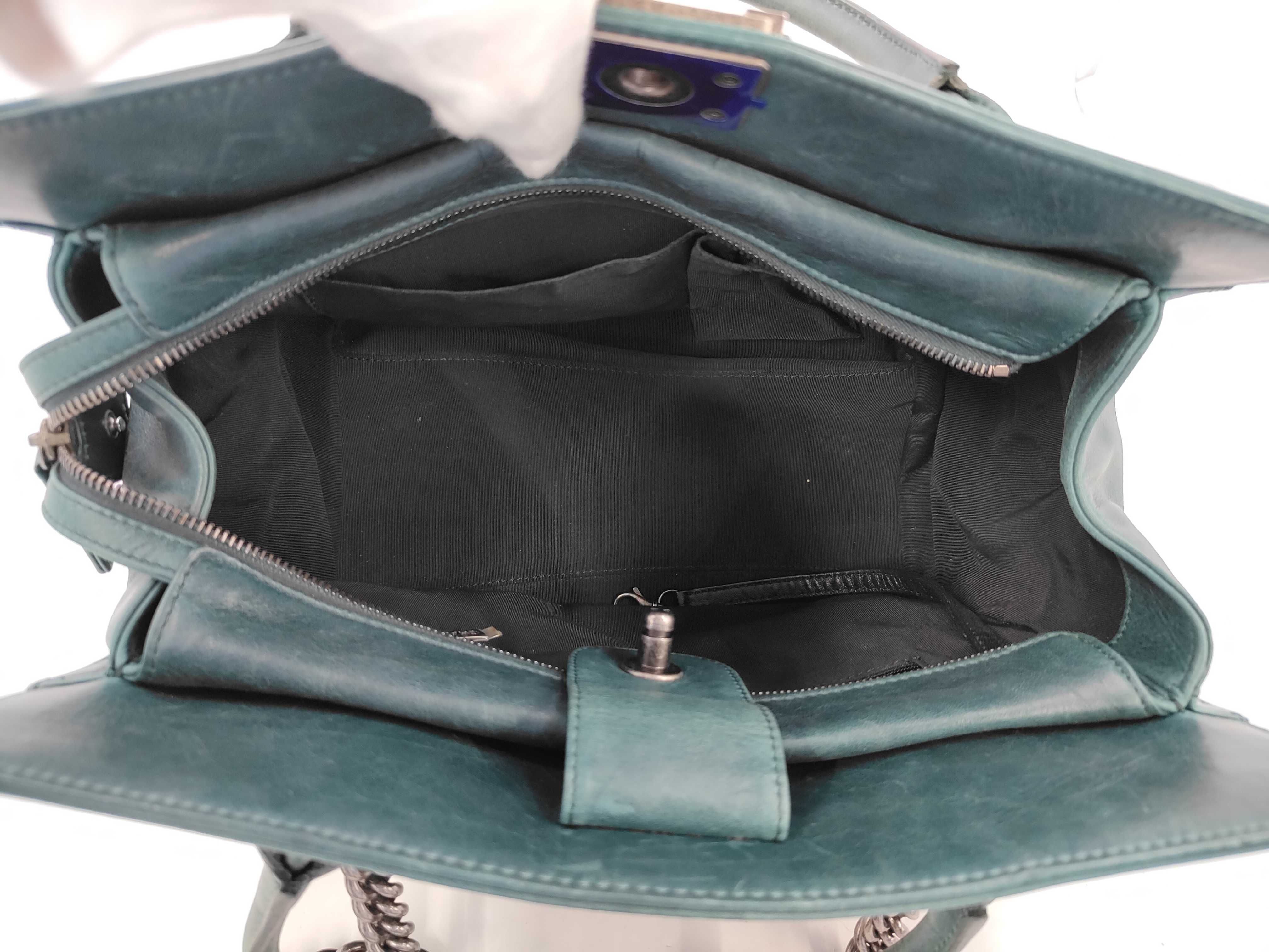 green shoulder bag — view 13