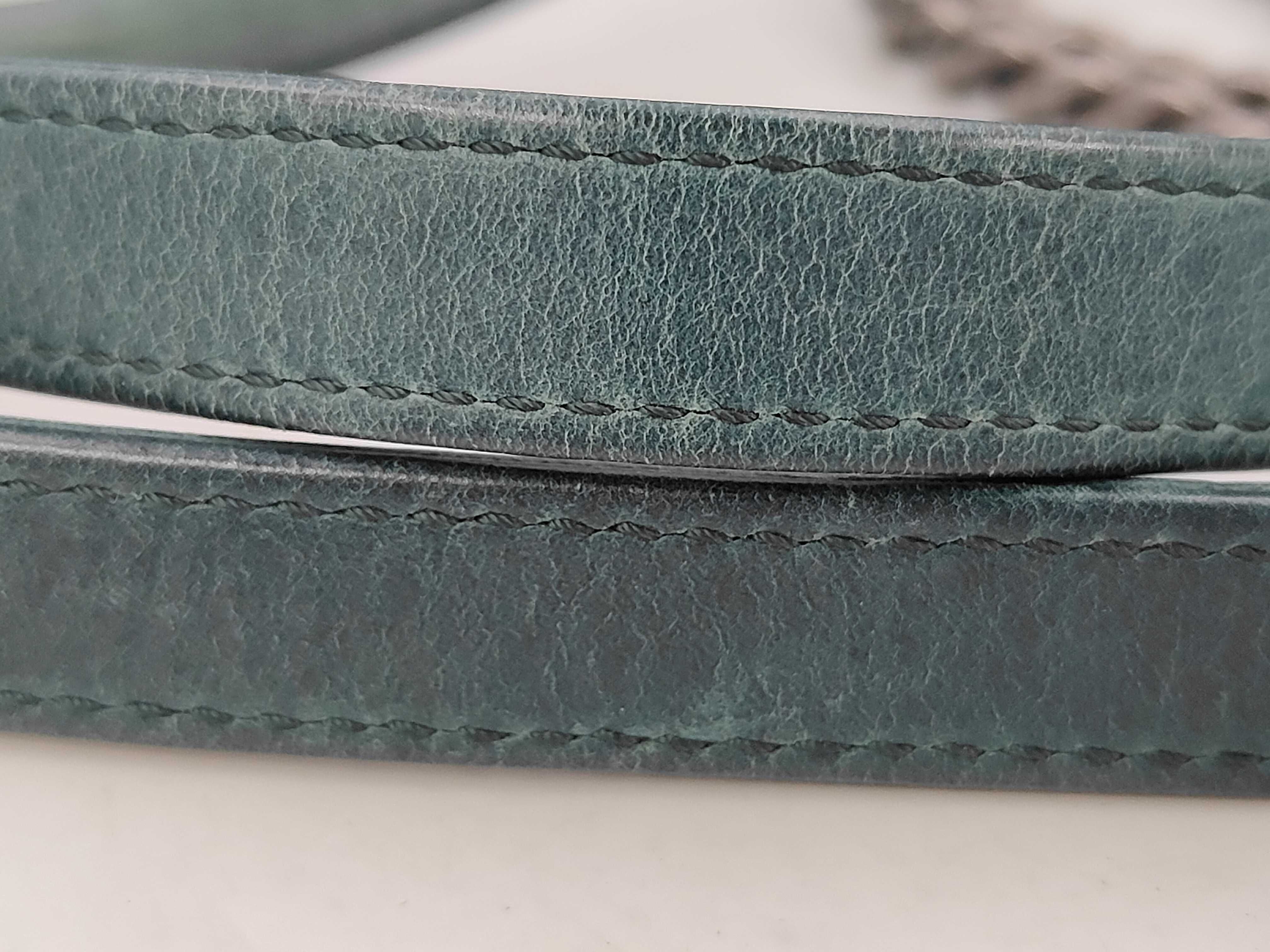 green shoulder bag — view 6