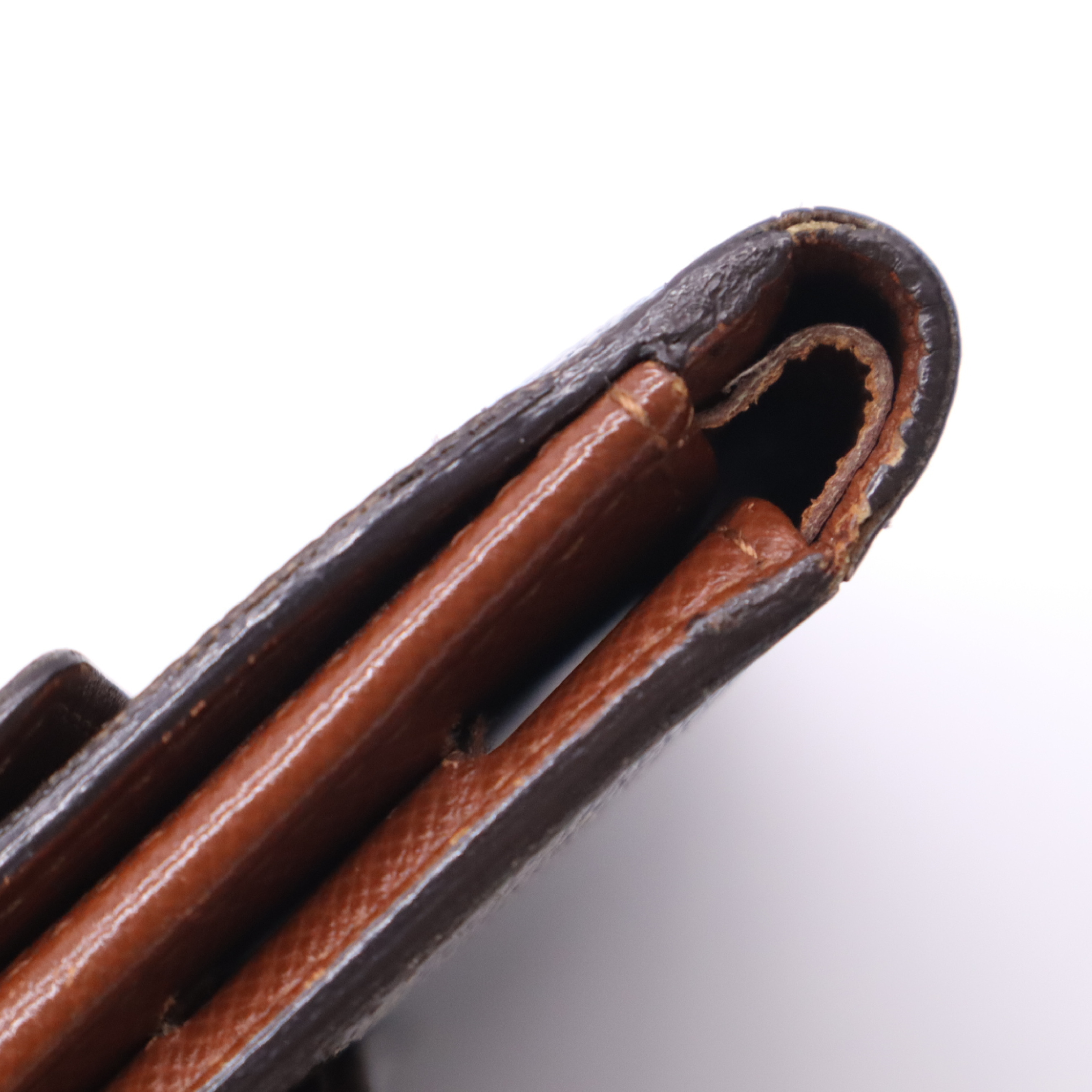M61927 Monogram Portemonnaie Plat Coin Case — view 7