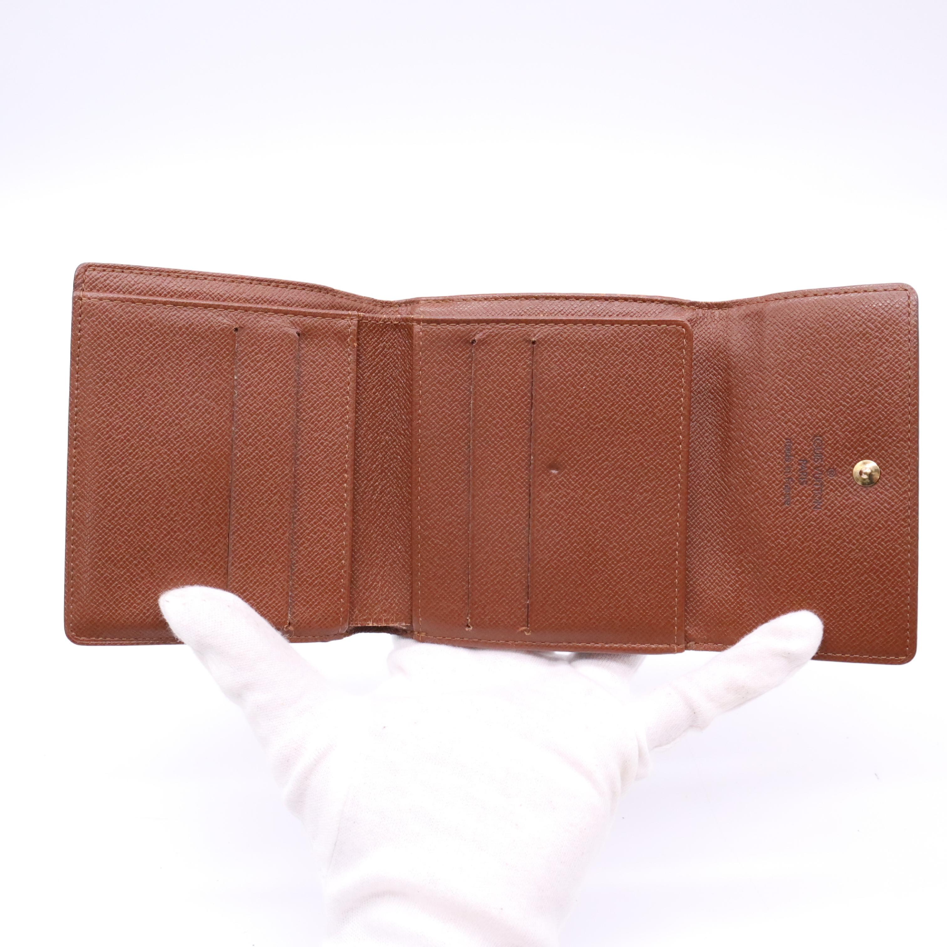 M61927 Monogram Portemonnaie Plat Coin Case — view 8