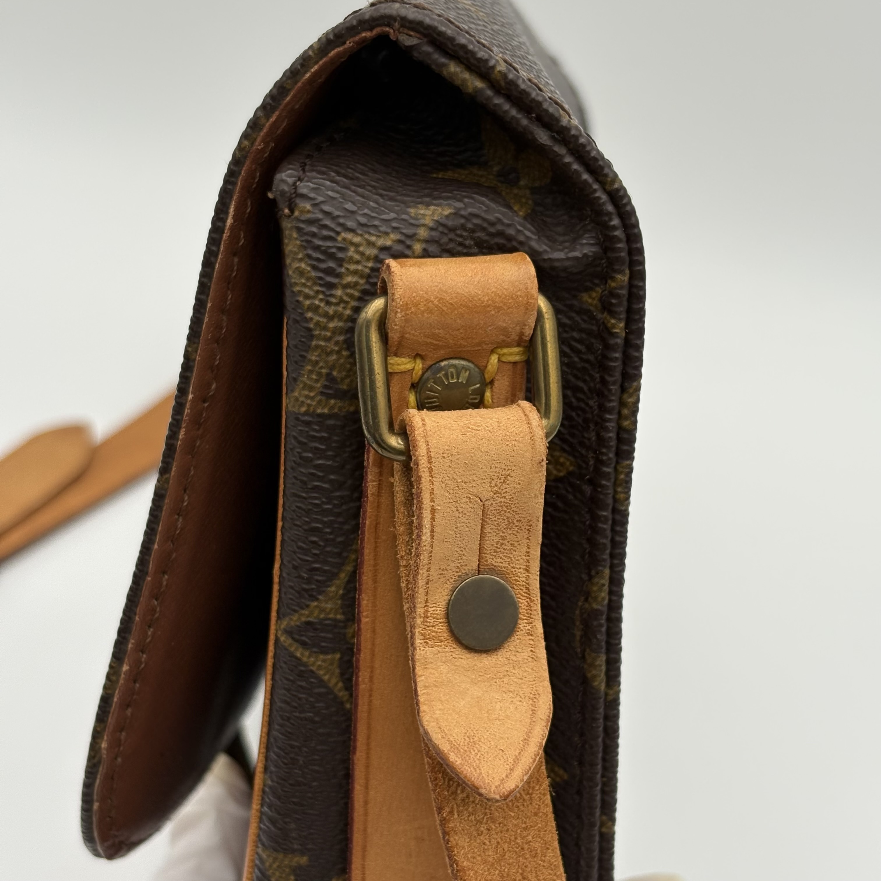 Monogram Cartouchiere Shoulder Bag — view 7