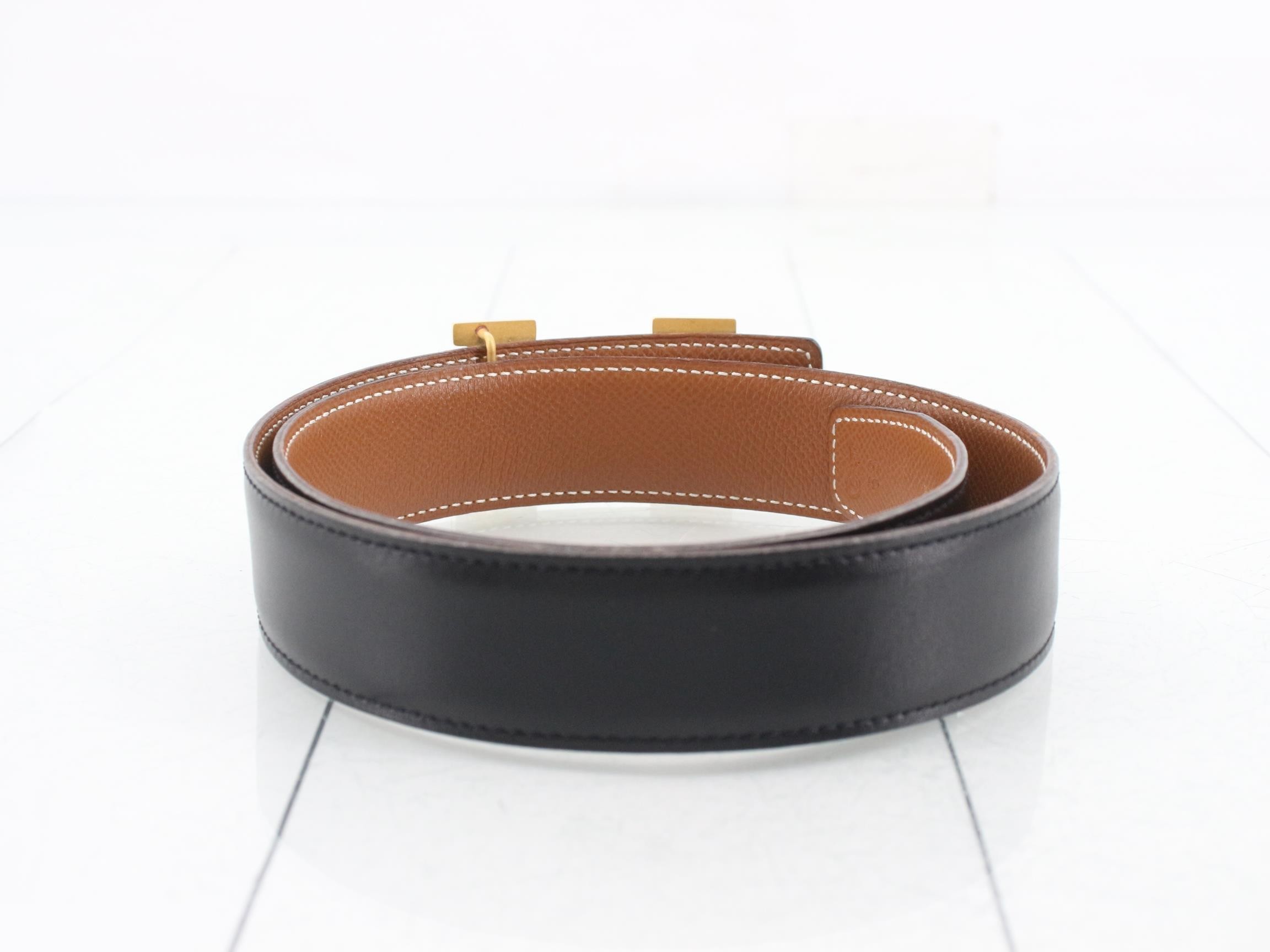 Mini Constance H-belt Black/Brown — view 2