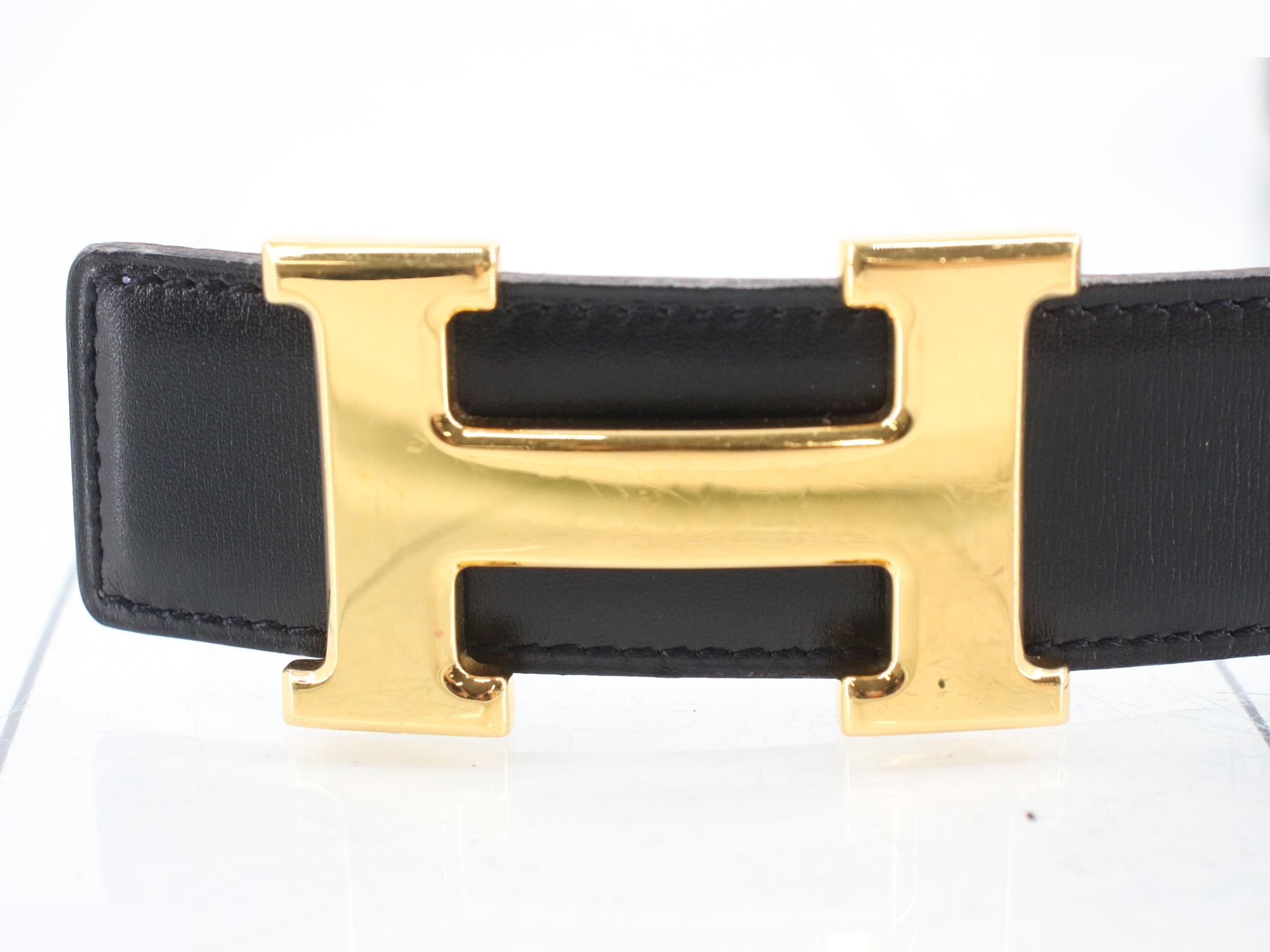 Mini Constance H-belt Black/Brown — view 3