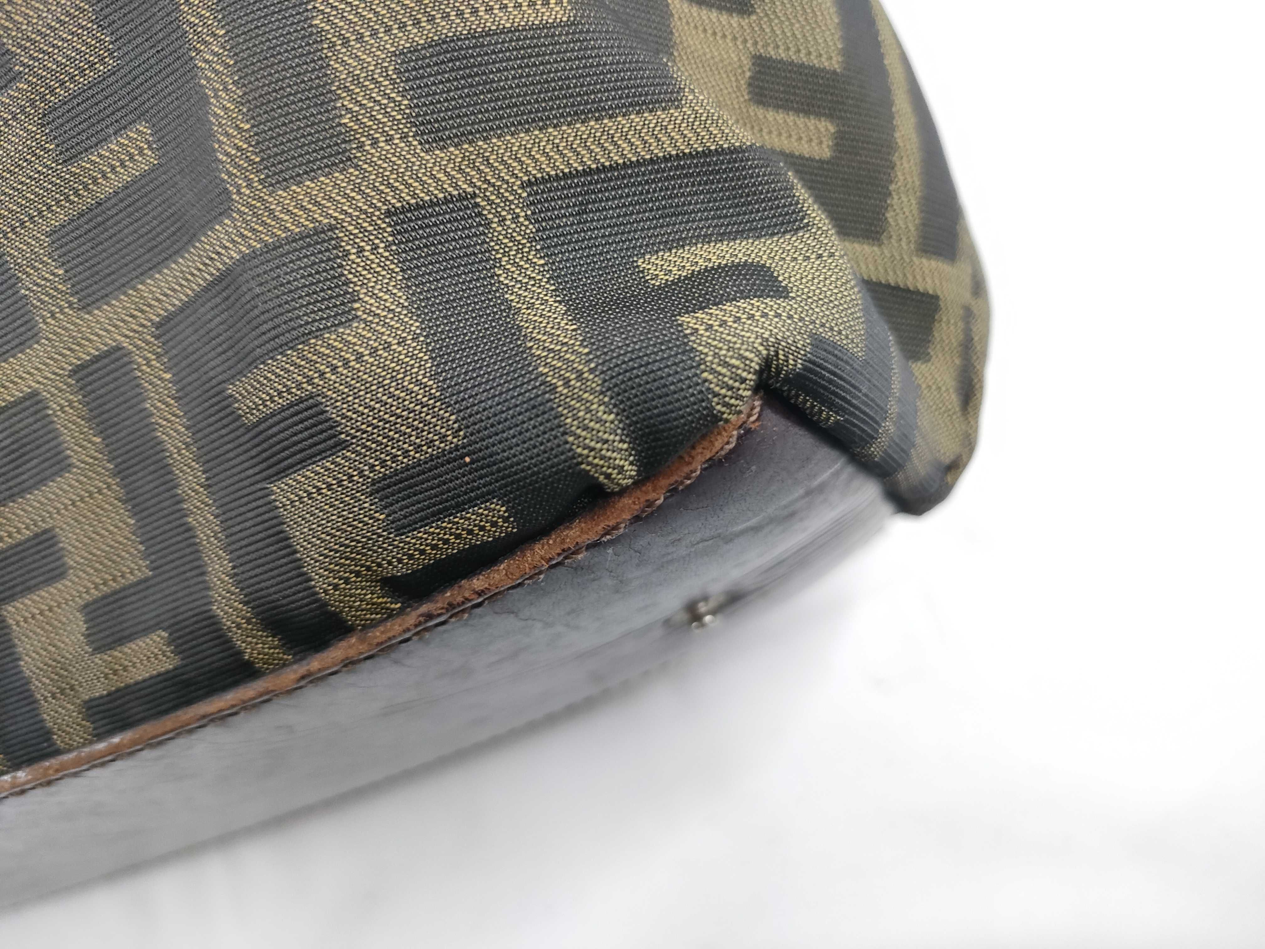 Zucca pattern FF canvas tote bag, handbag, tote bag — view 5