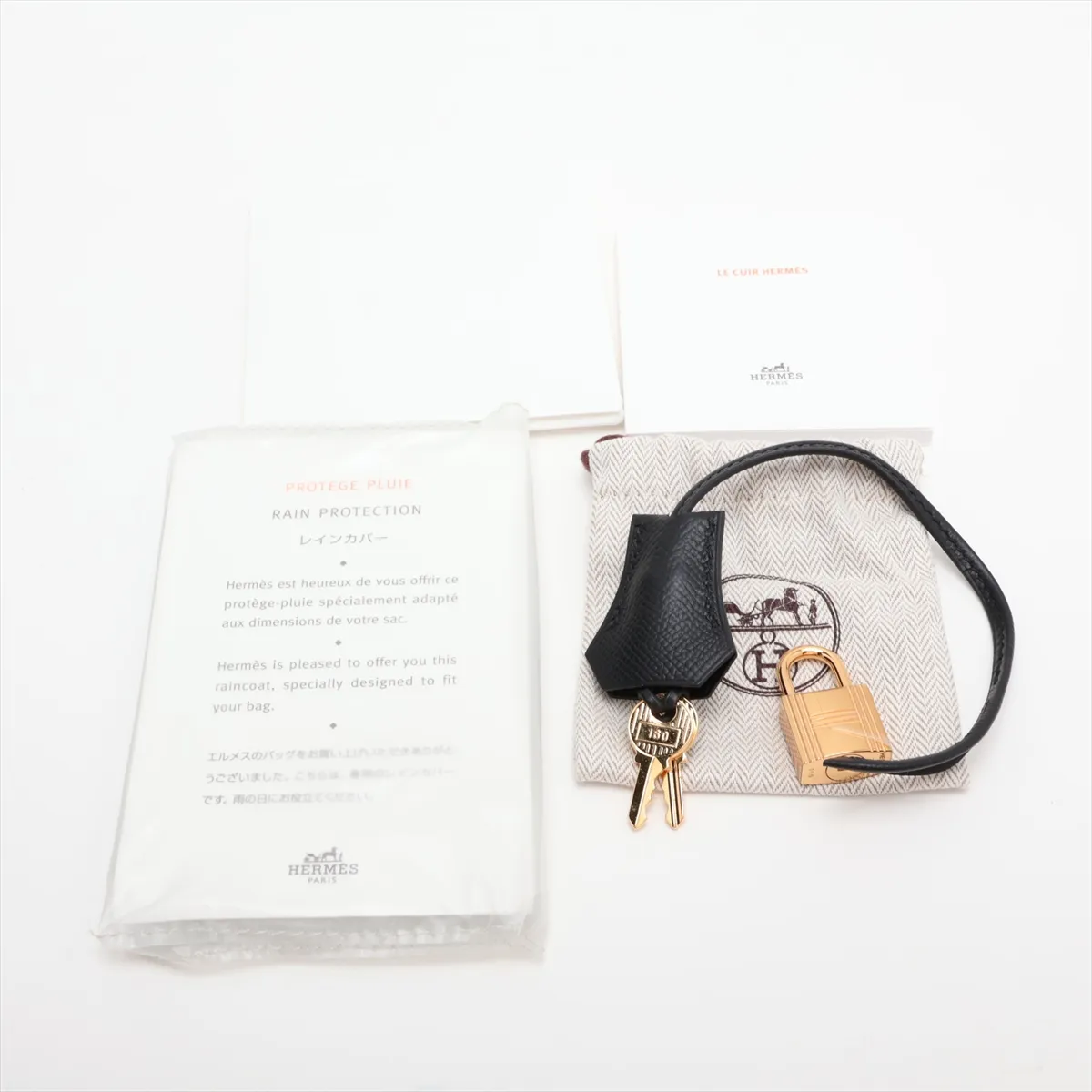 [Individually packaged] Hermes Birkin 30 Letournée Veau Epsom Black Gold Hardware C: 2018 — view 11