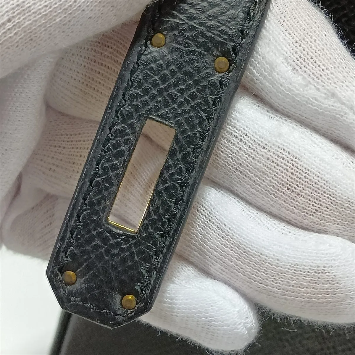 [Individually packaged] Hermes Birkin 30 Letournée Veau Epsom Black Gold Hardware C: 2018 — view 12