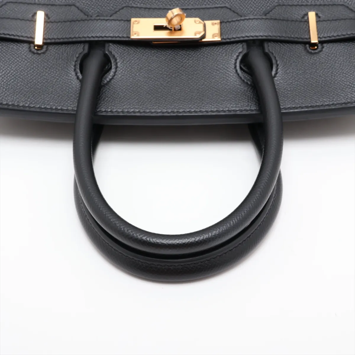 [Individually packaged] Hermes Birkin 30 Letournée Veau Epsom Black Gold Hardware C: 2018 — view 5
